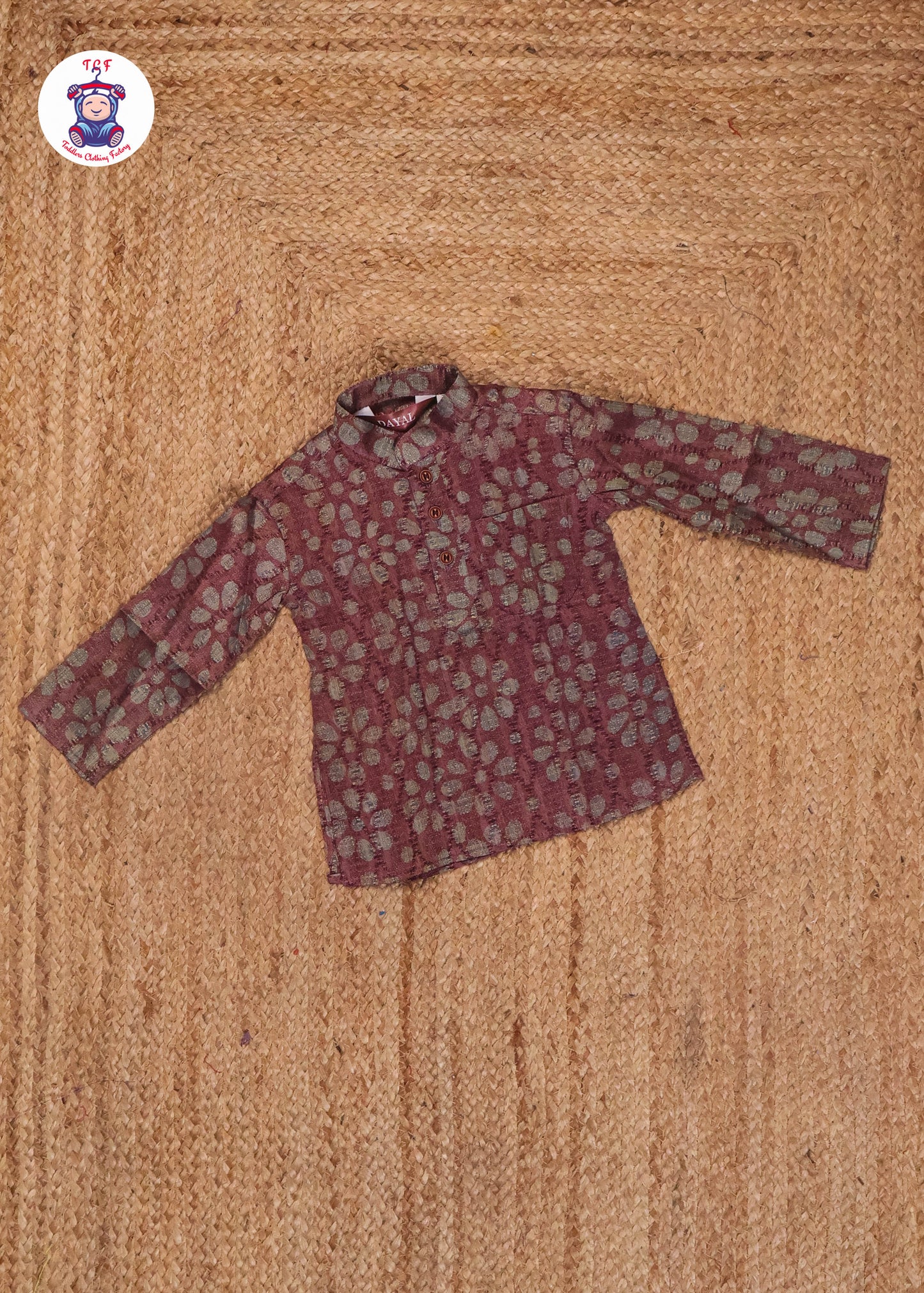 Lite Magenta & Beige - Kurta