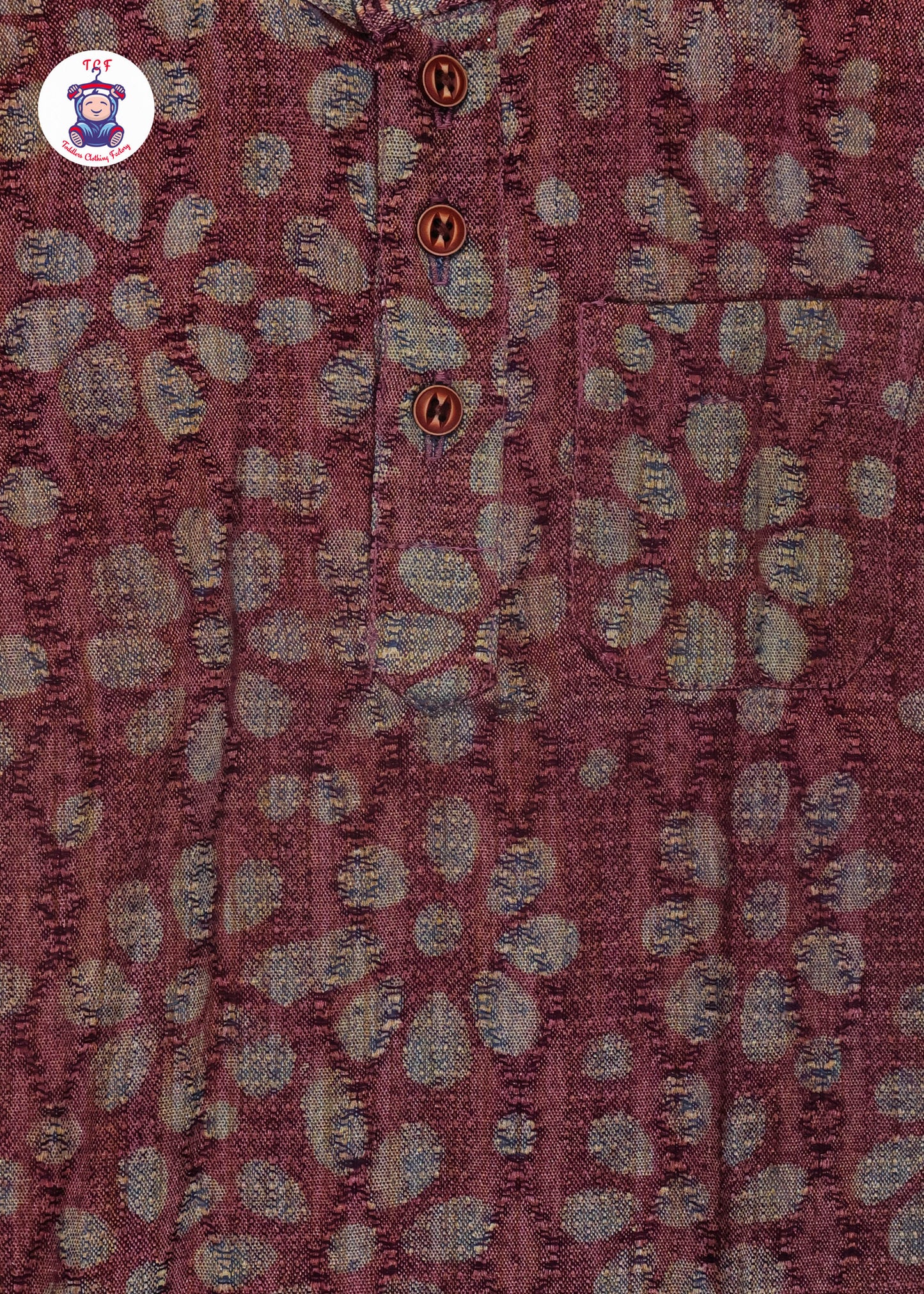 Lite Magenta & Beige - Kurta