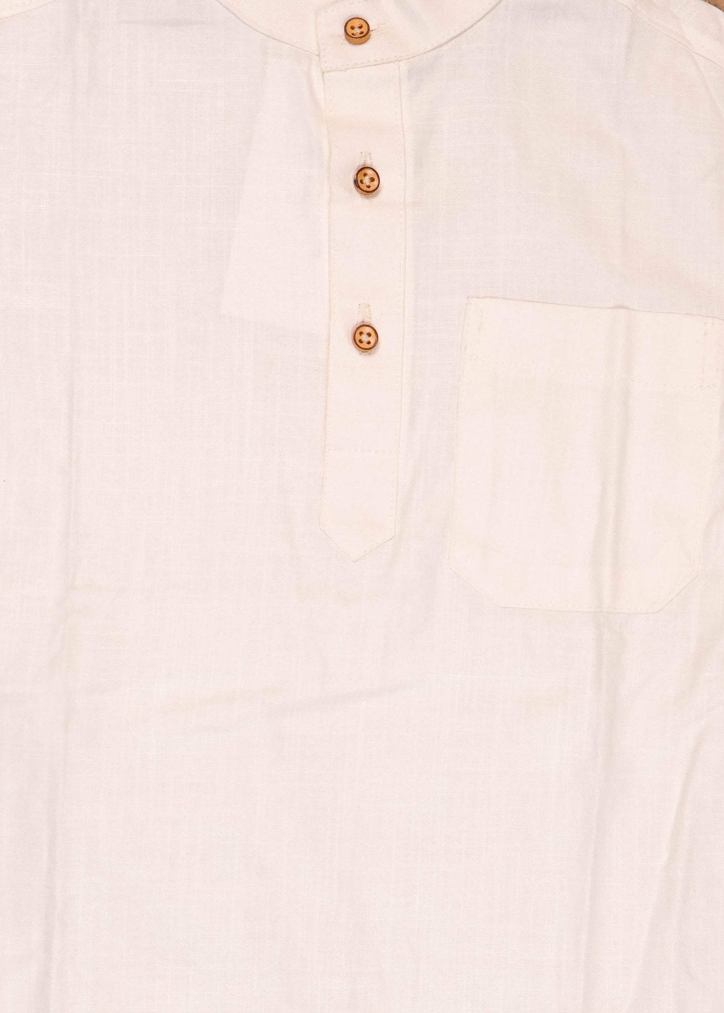 White - Boys Readymade Kurtas