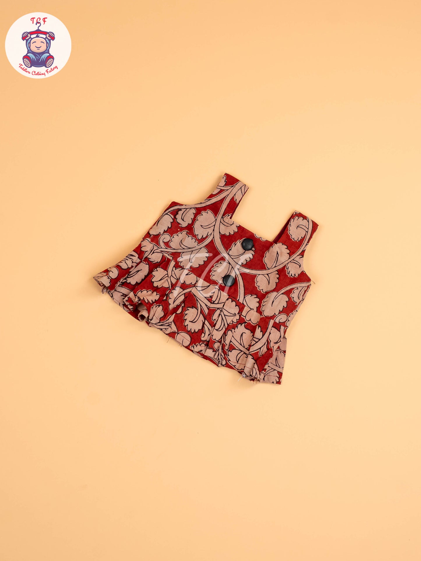 Red - Floral Printed Kalamkari Co-ords Sets