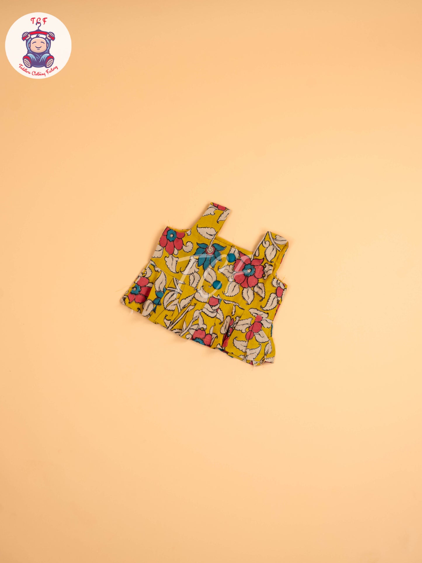 Mustard - Floral Printed Kalamkari Co-ords Sets