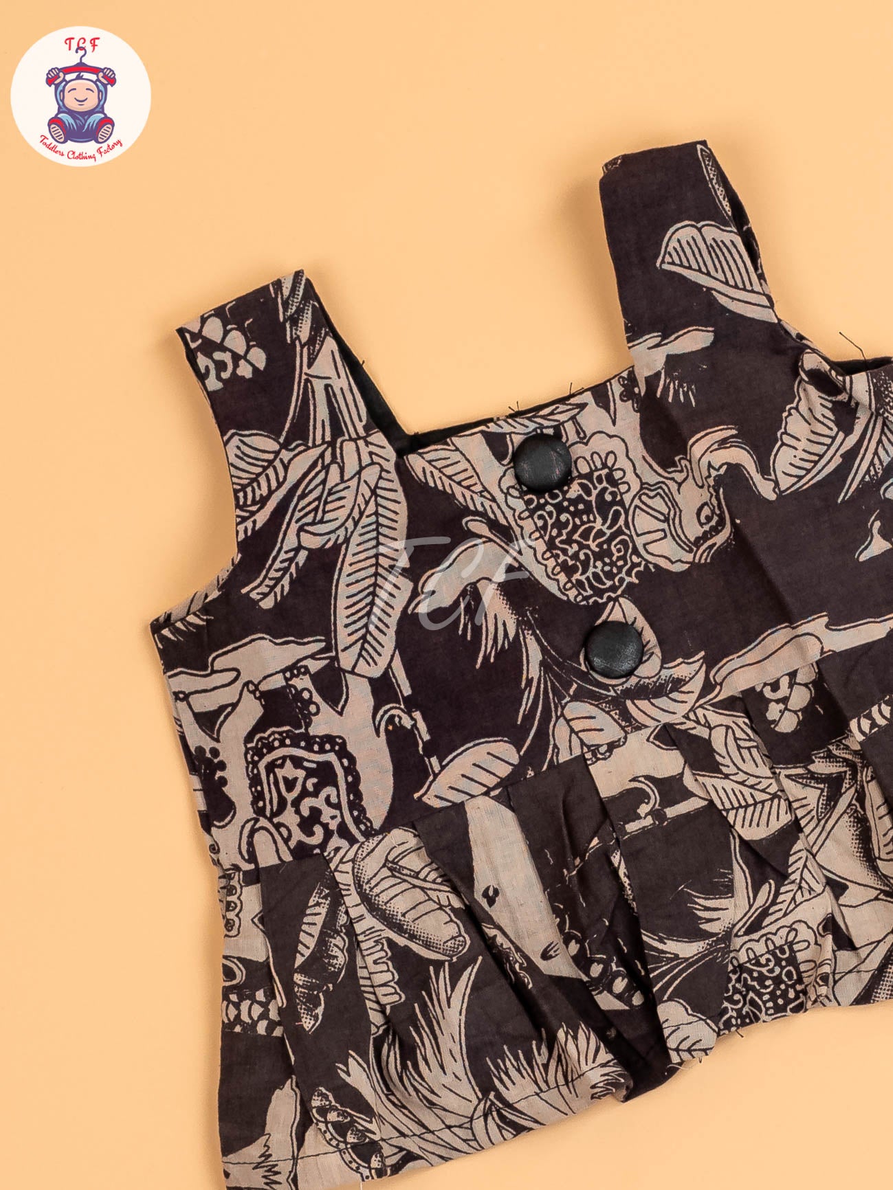 Black - Floral Printed Kalamkari Co-ords Sets
