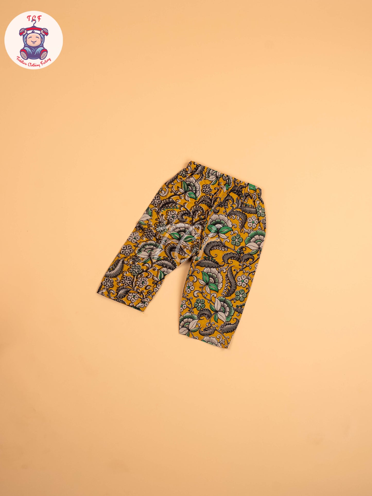 Mustard & Green - Floral Printed Kalamkari Co-ords Sets