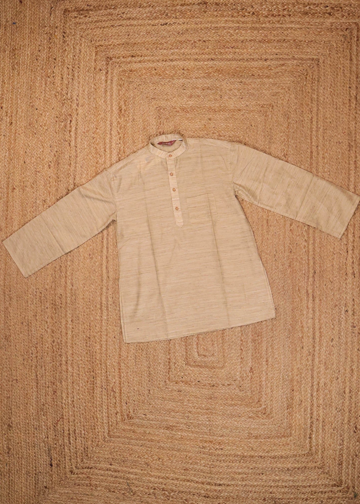 Light Brown - Boys Readymade Kurtas