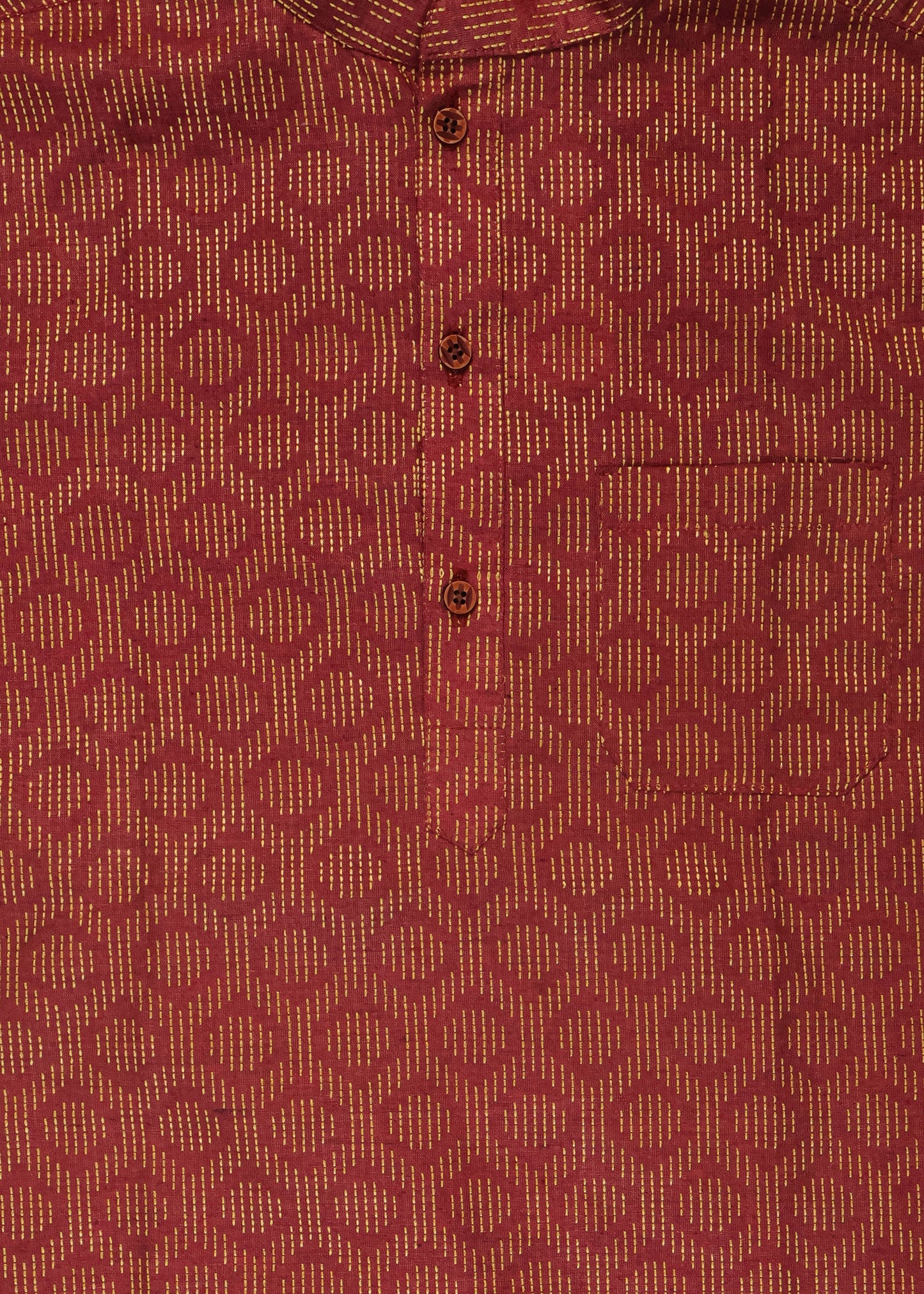 Coffee Brown - Boys Readymade Kurtas