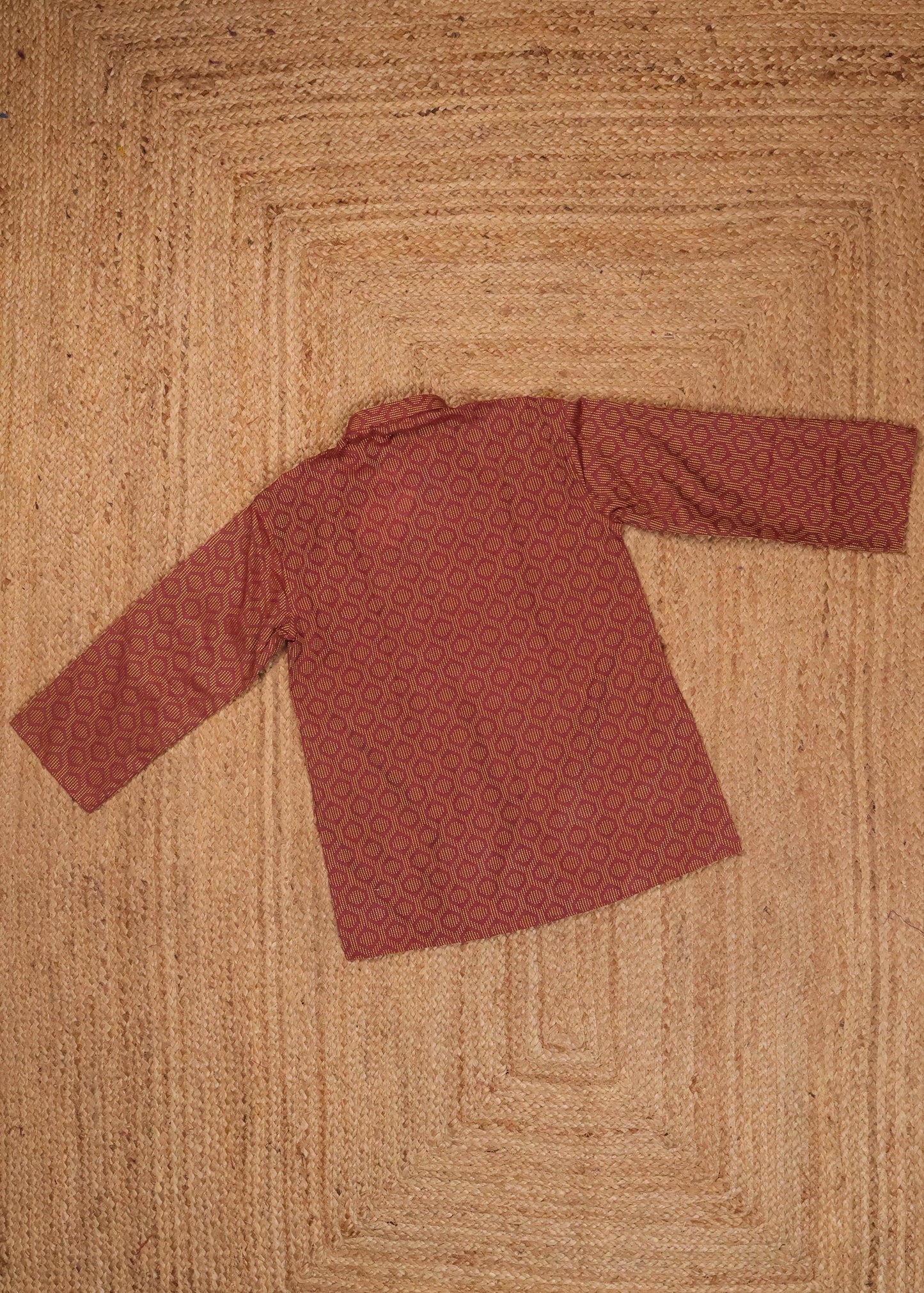 Coffee Brown - Boys Readymade Kurtas