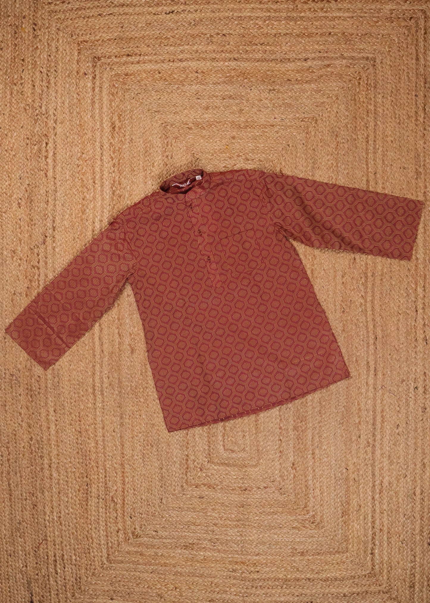 Coffee Brown - Boys Readymade Kurtas