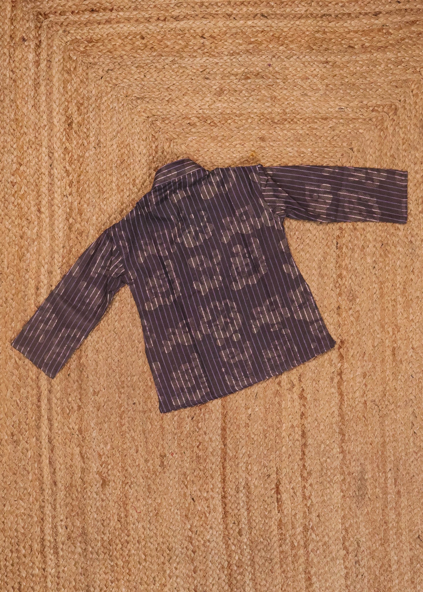 Purple & Beige - Boys Readymade Kurtas
