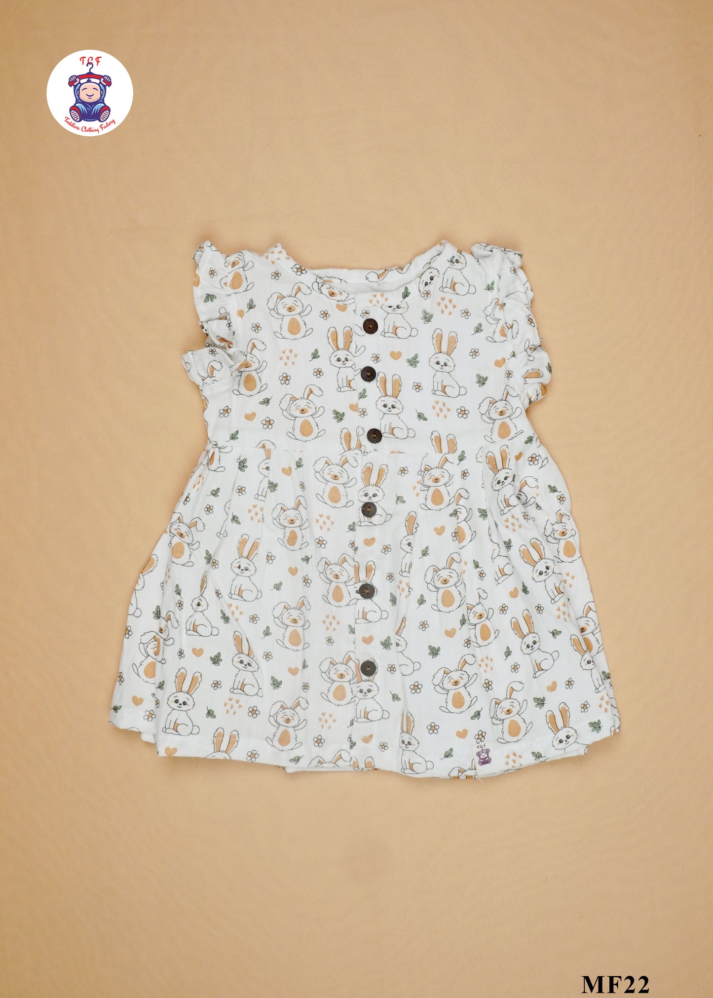 Bunny - Girls Readymade Muslin Frocks