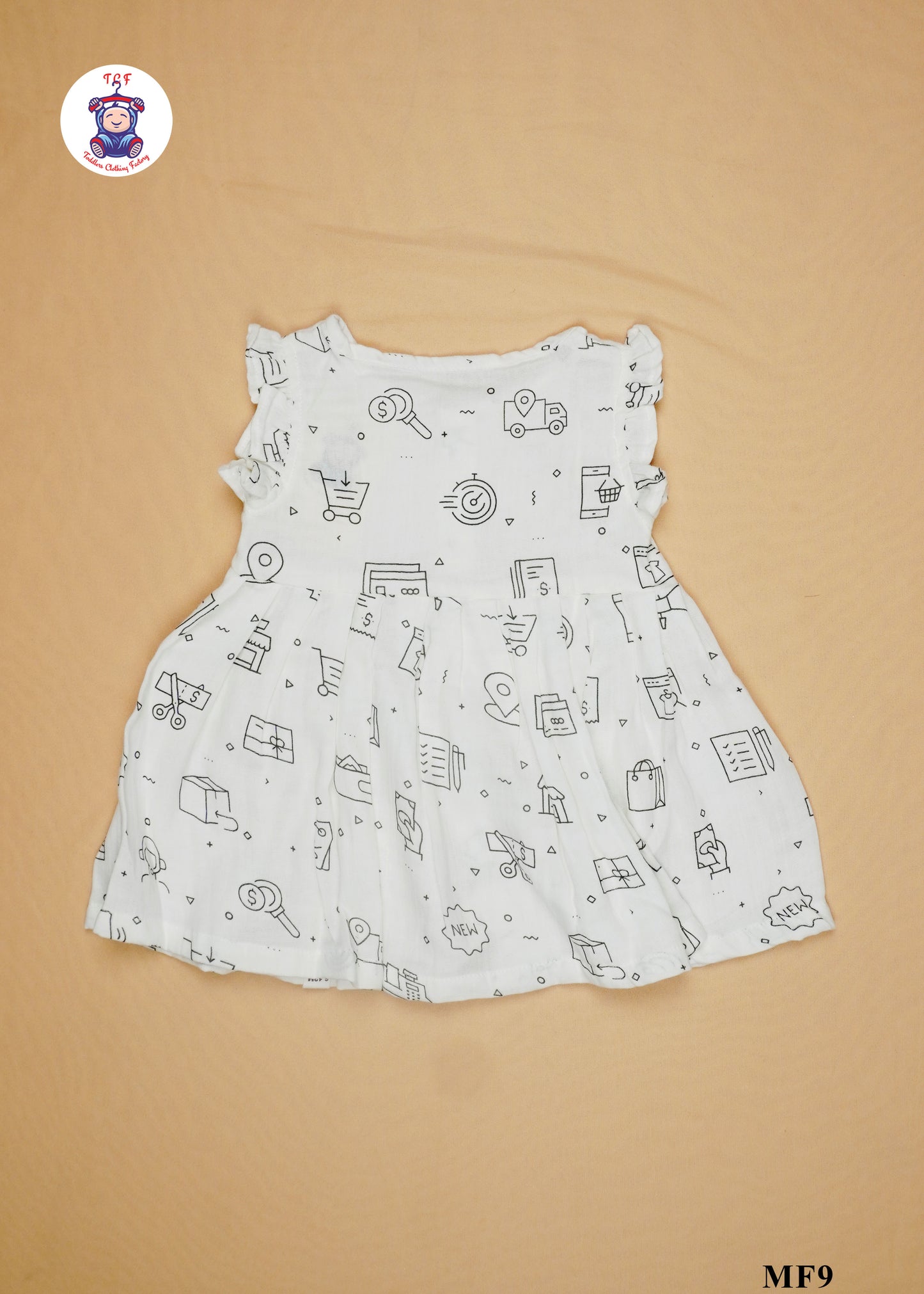Landscape - Girls Readymade Muslin Frocks