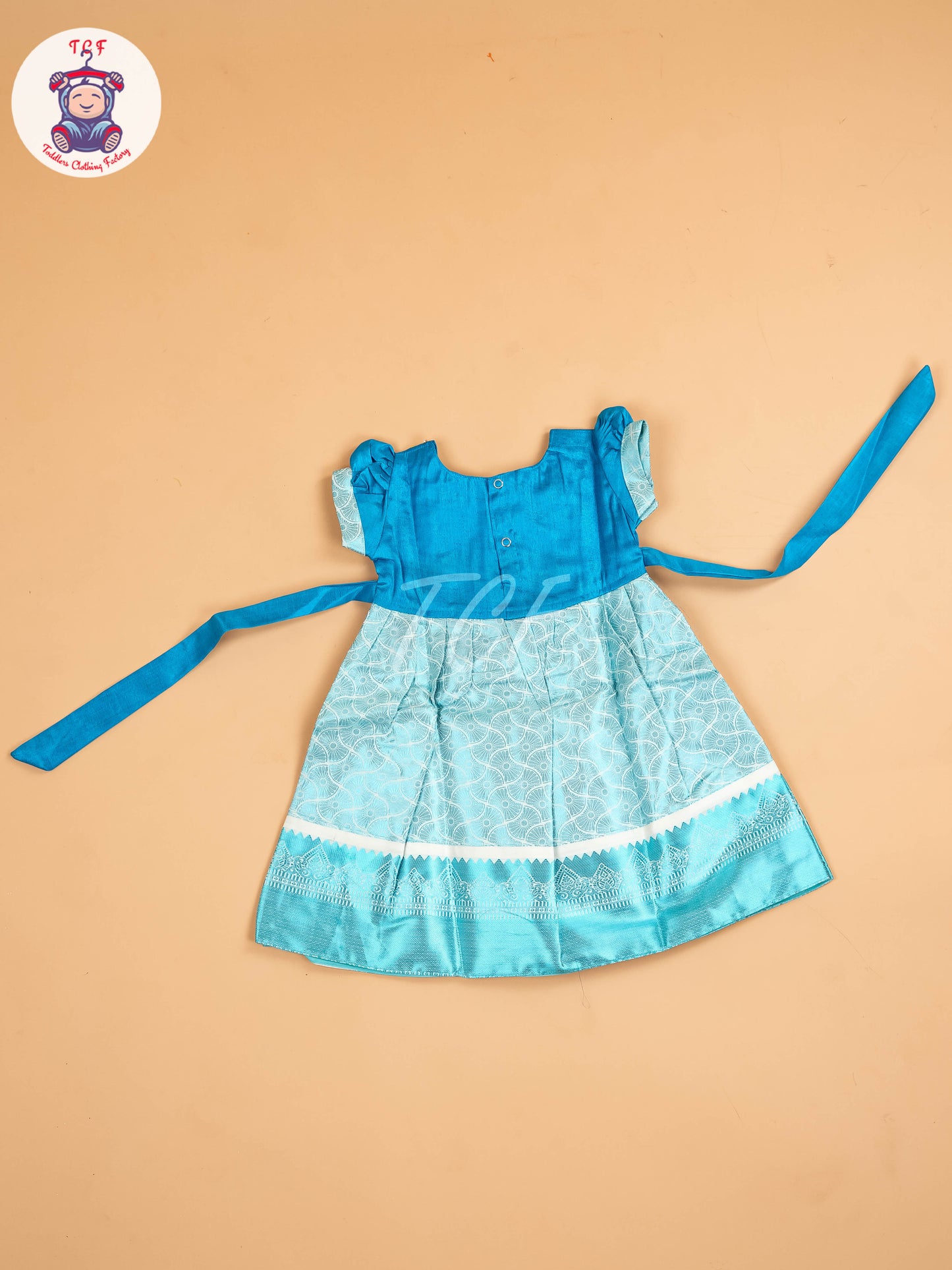 Sky Blue - Tissue Cotton Frocks