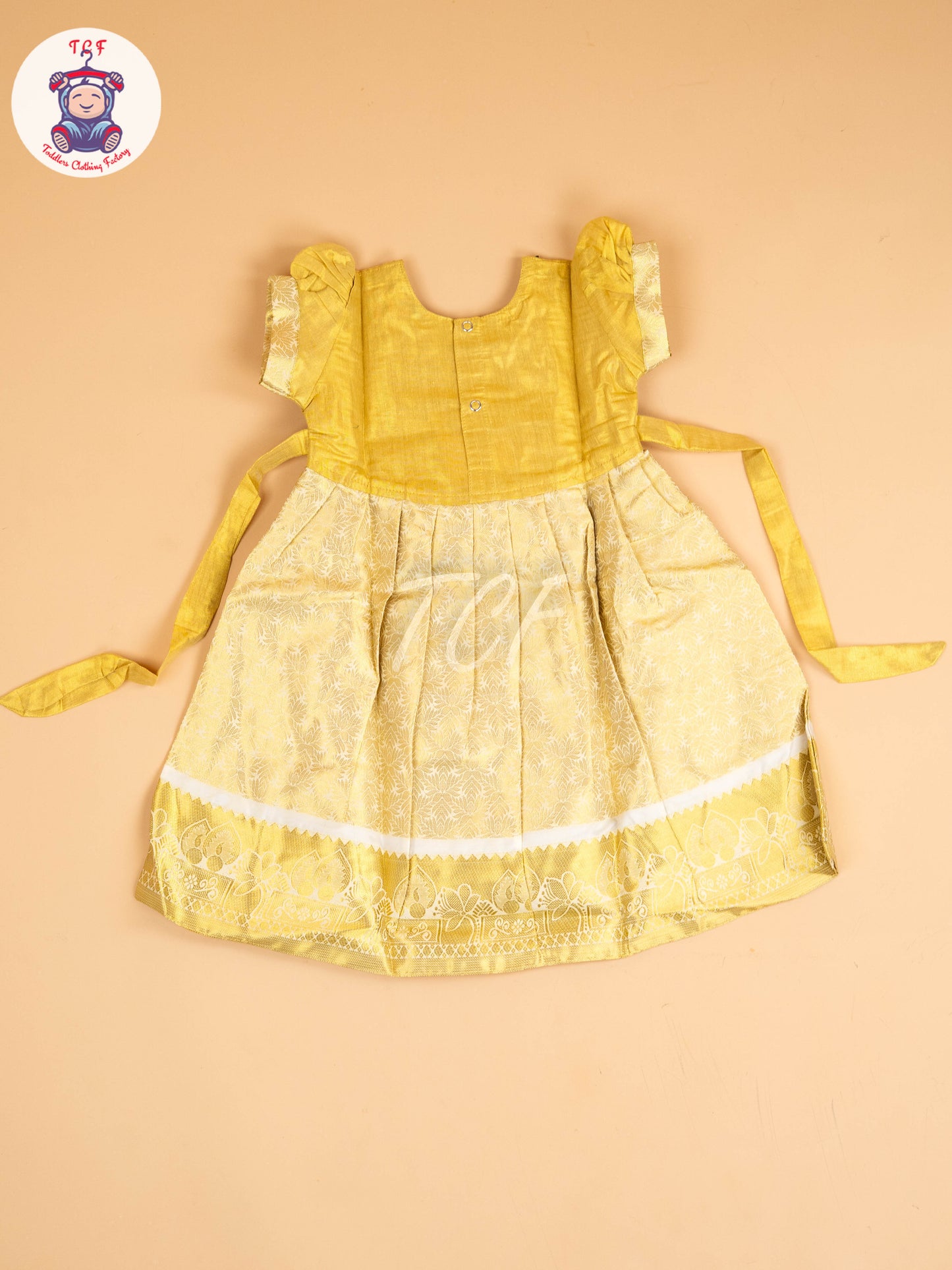 Gold - Tissue Cotton Frocks