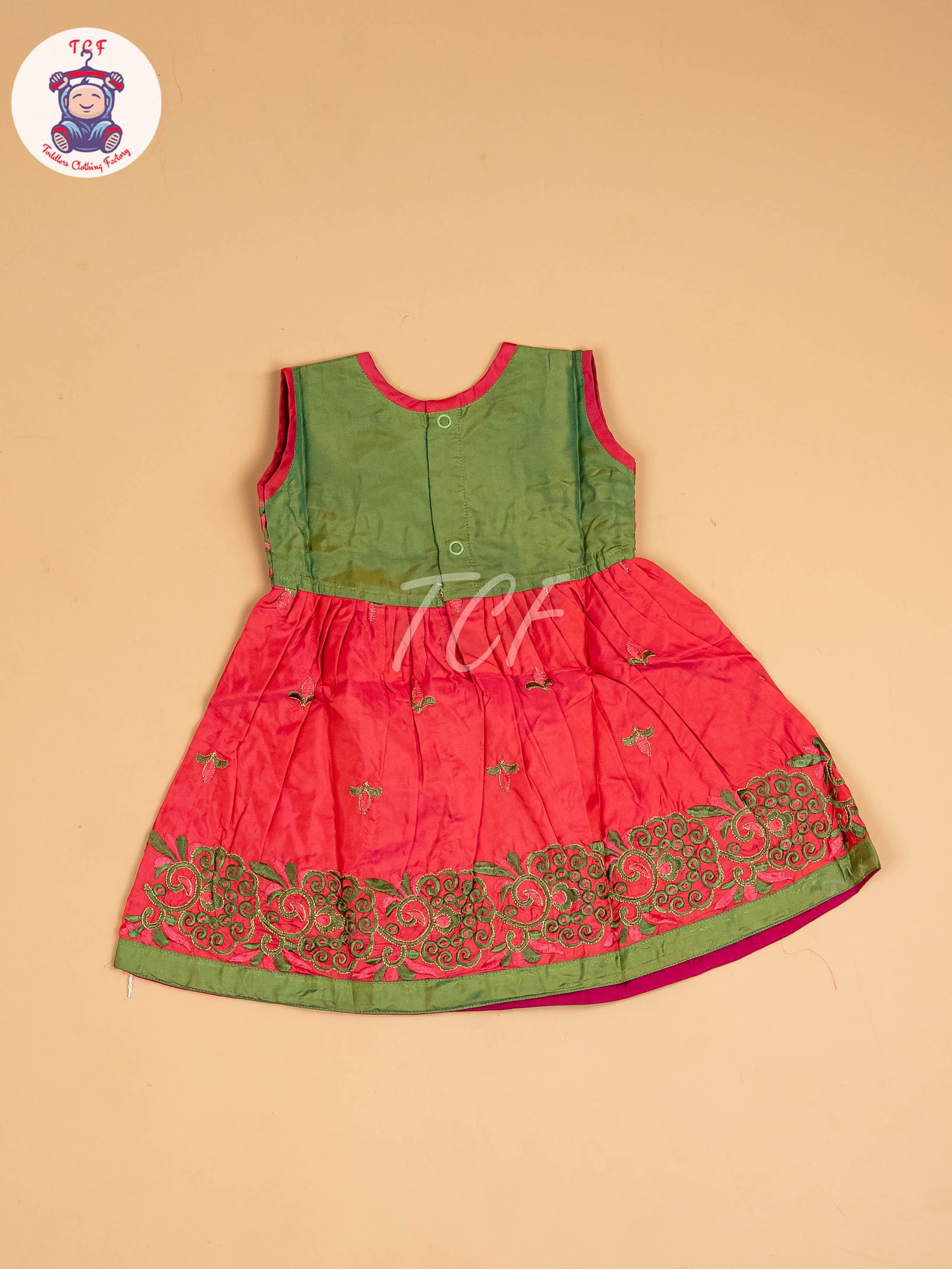 Green & Pink - Frock