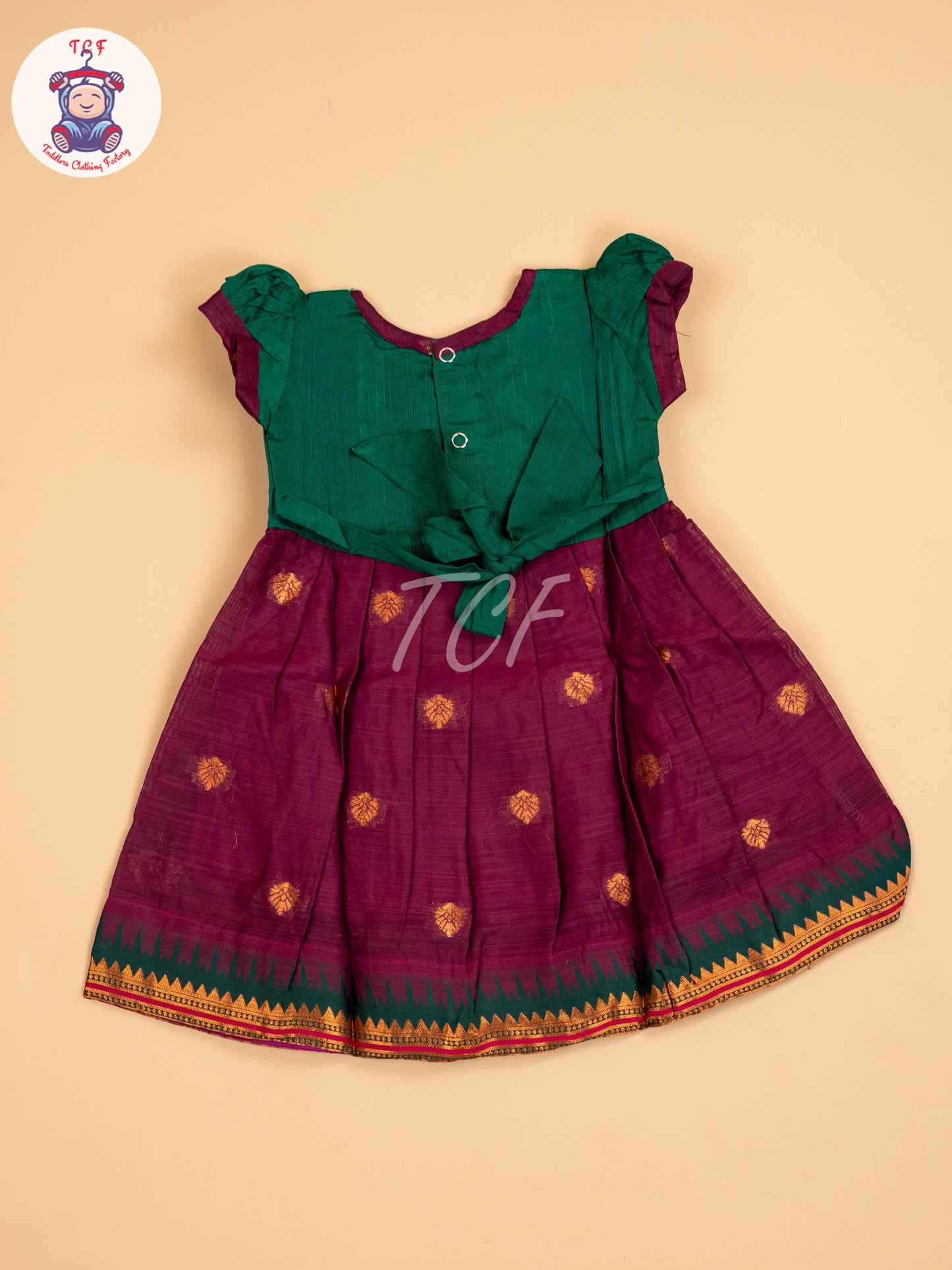 Green & Purple - Frock
