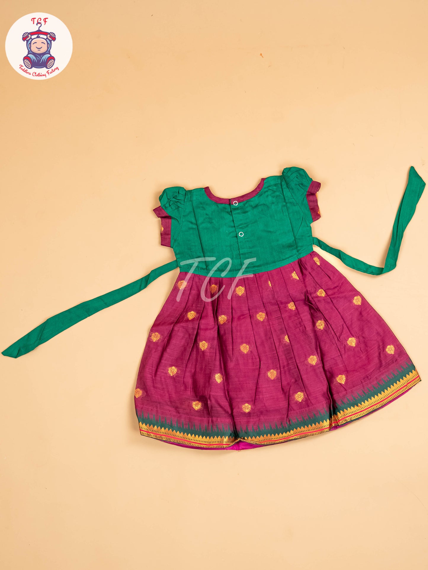 Green & Purple - Frock