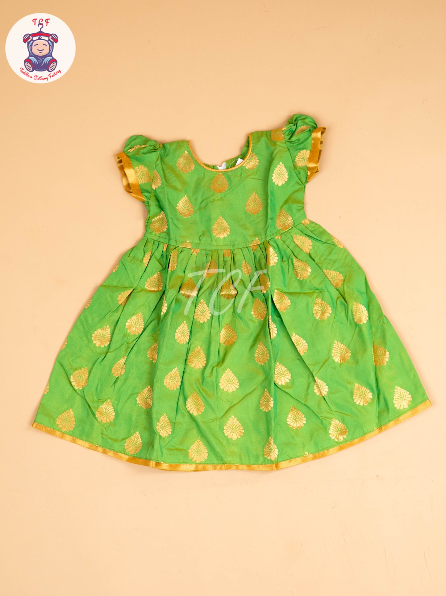 Green & Gold - Frock