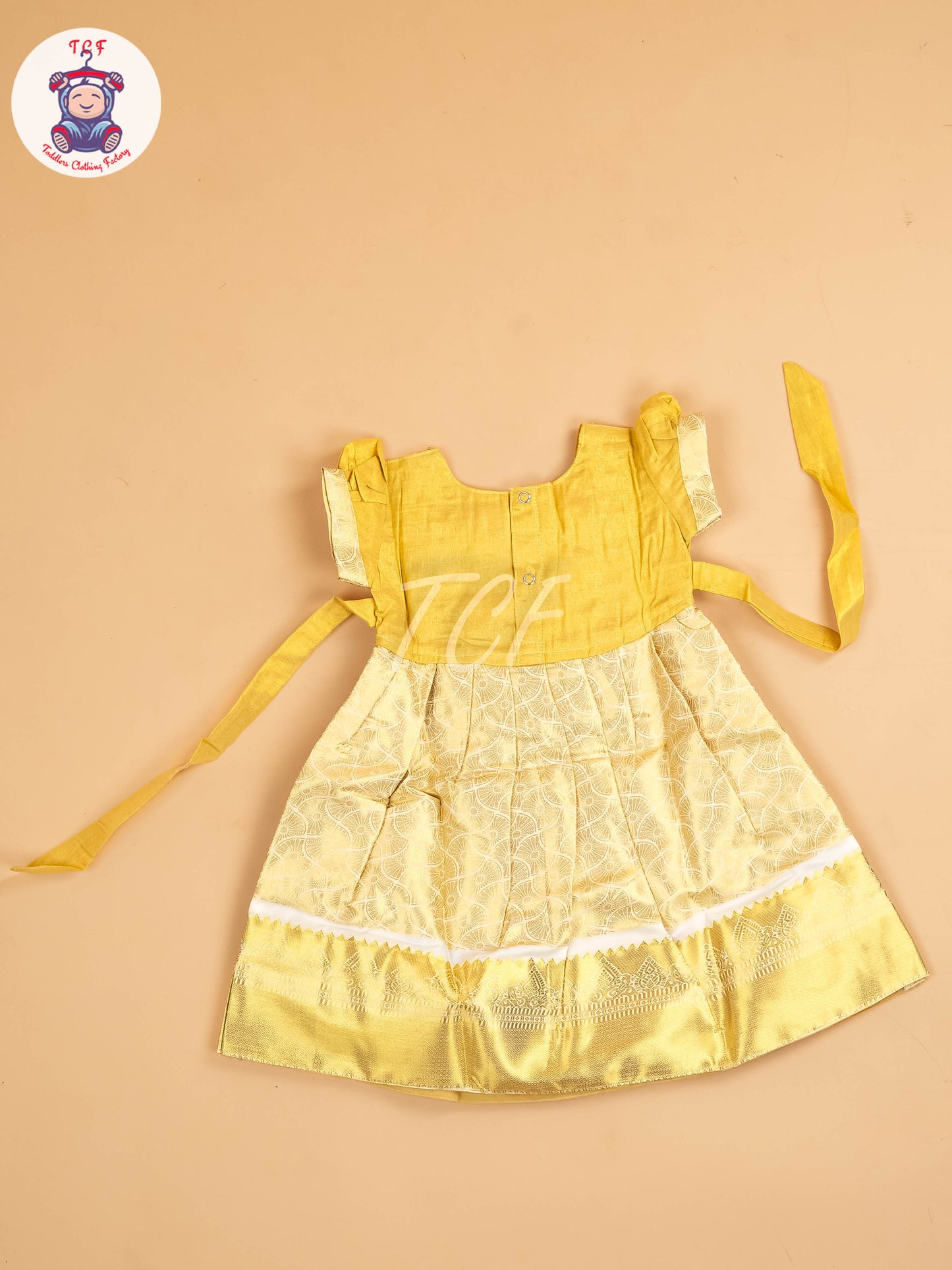 Gold - Tissue Cotton Frocks