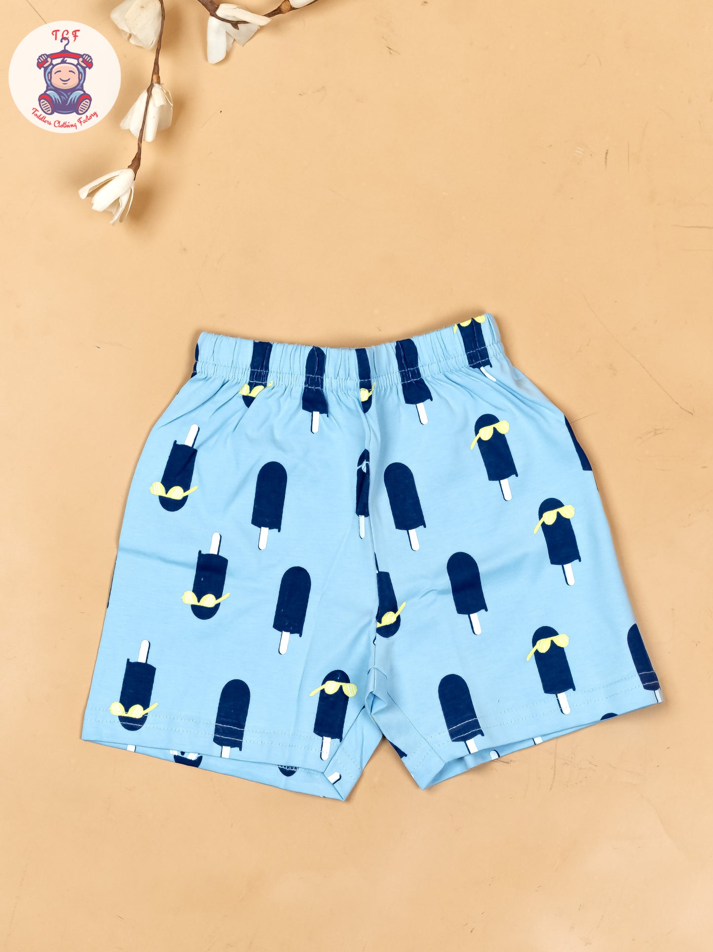 Sky Blue - T-Shirts & Shorts