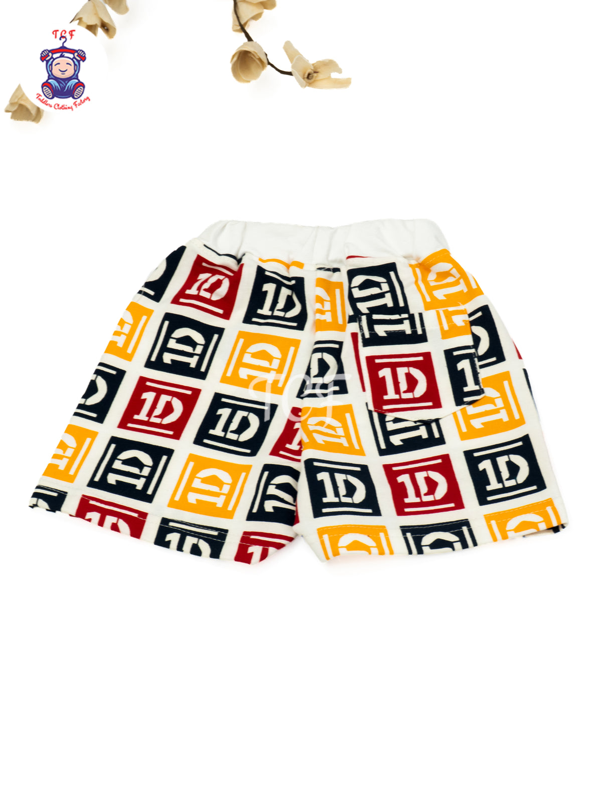 Multi-Color Printed Cotton Shorts