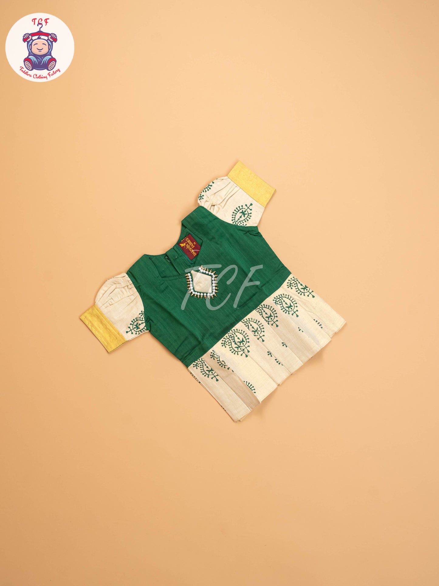 Green & Gold - Pavadai Sattai