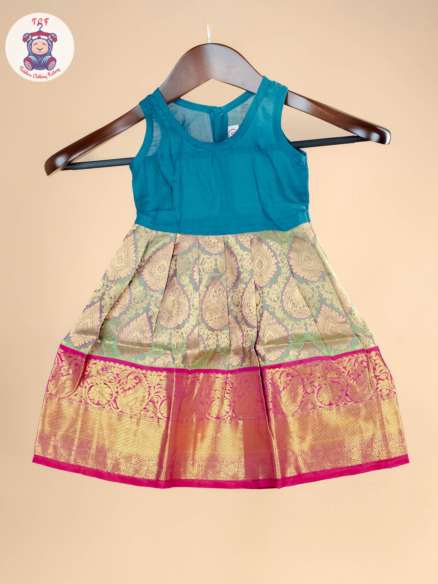 Girls Readymade Pure Pattu Pavadai Sattai