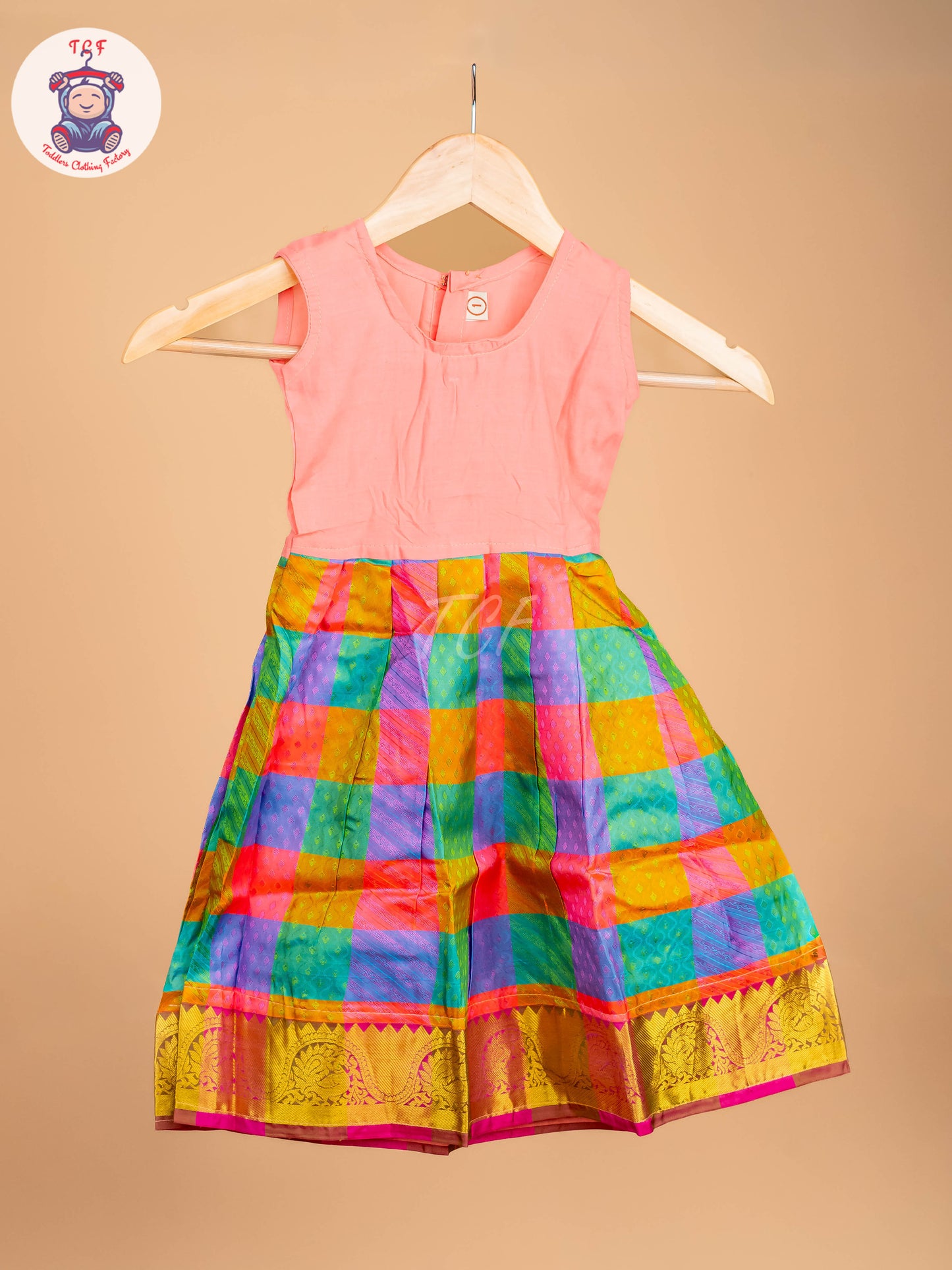 Girls Readymade Pure Pattu Pavadai Sattai