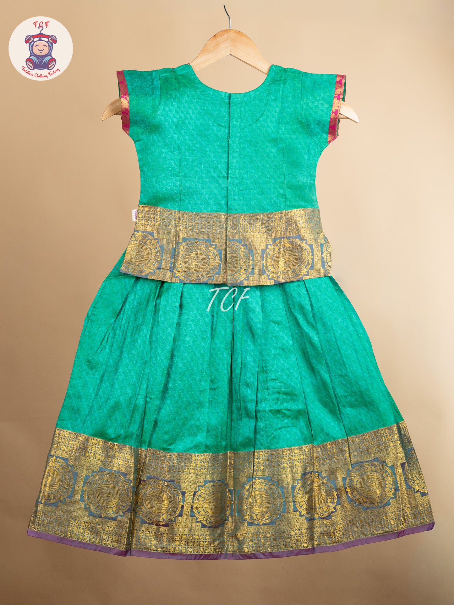 Girls Readymade Pure Pattu Pavadai Sattai