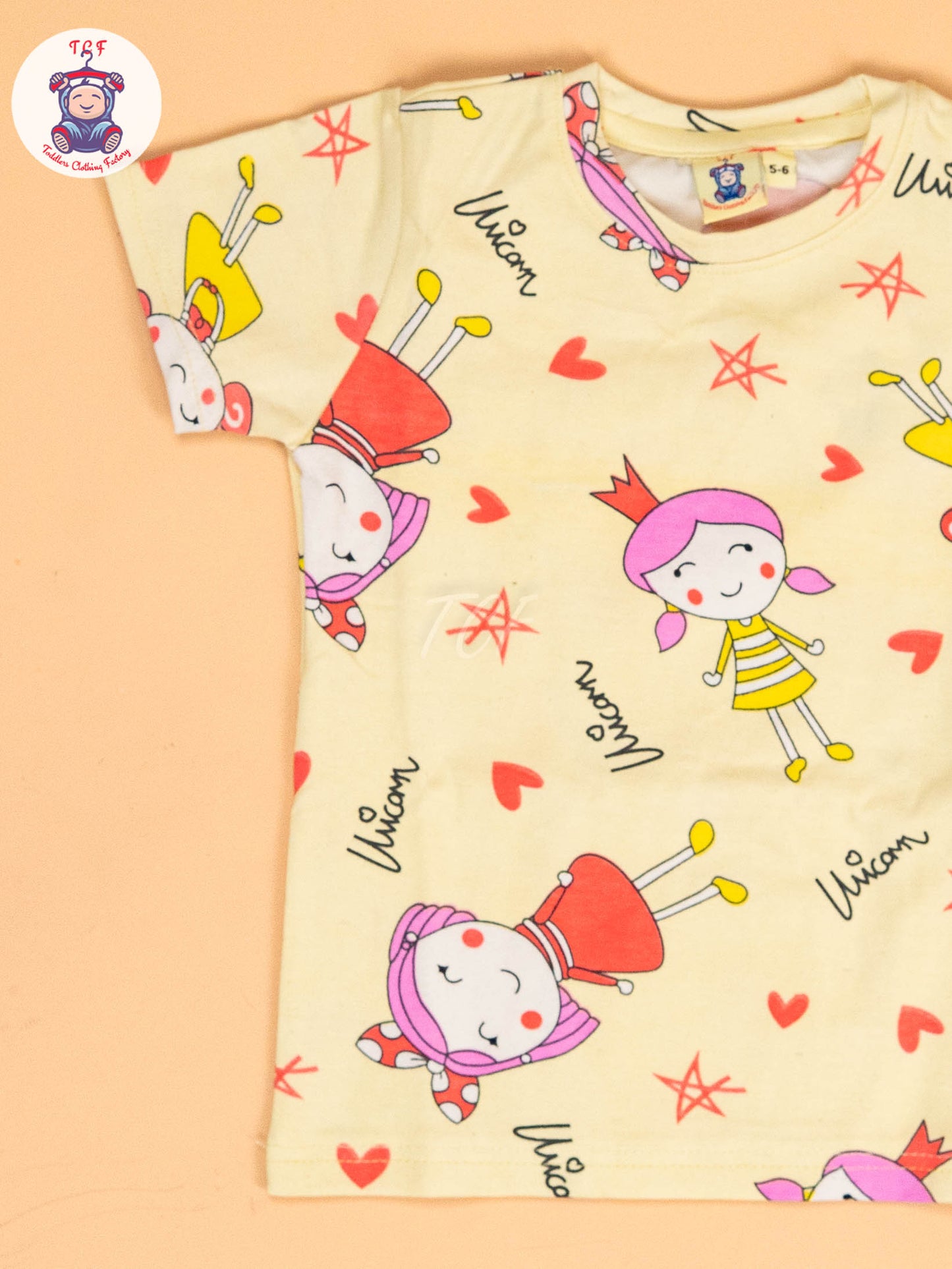 Yellow Unicorn - Unisex Co-ords Sets