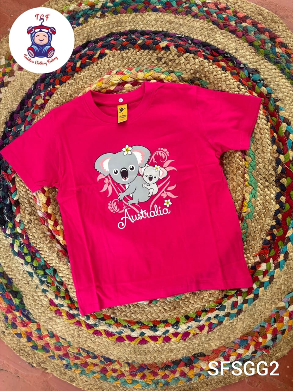 Pink - Girls Readymade T-Shirts