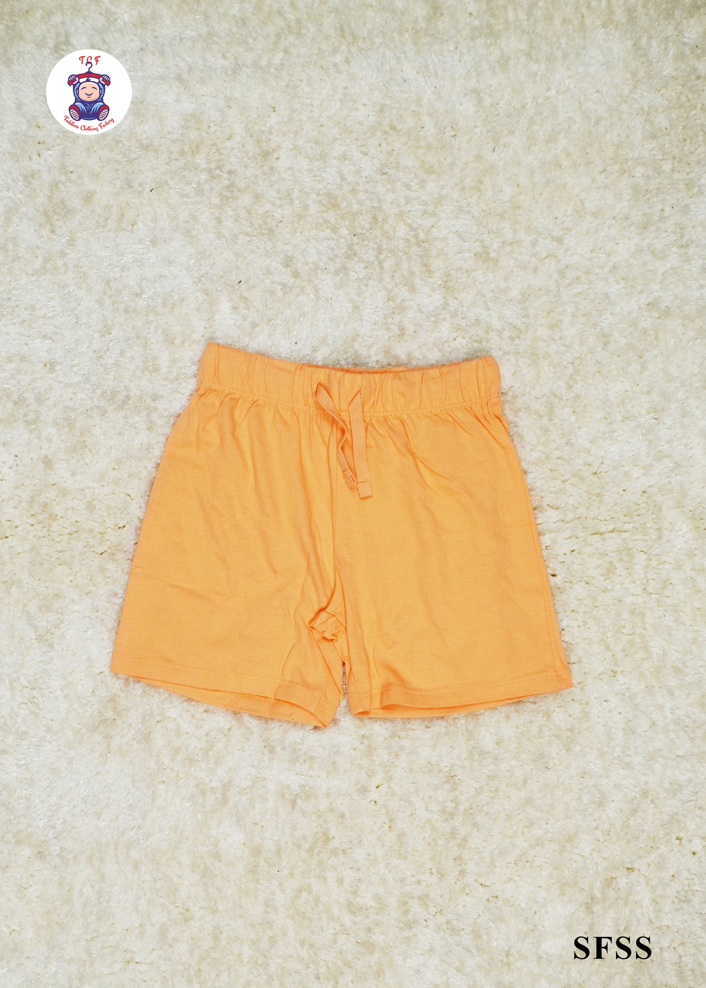 Orange - Boys Readymade Shorts
