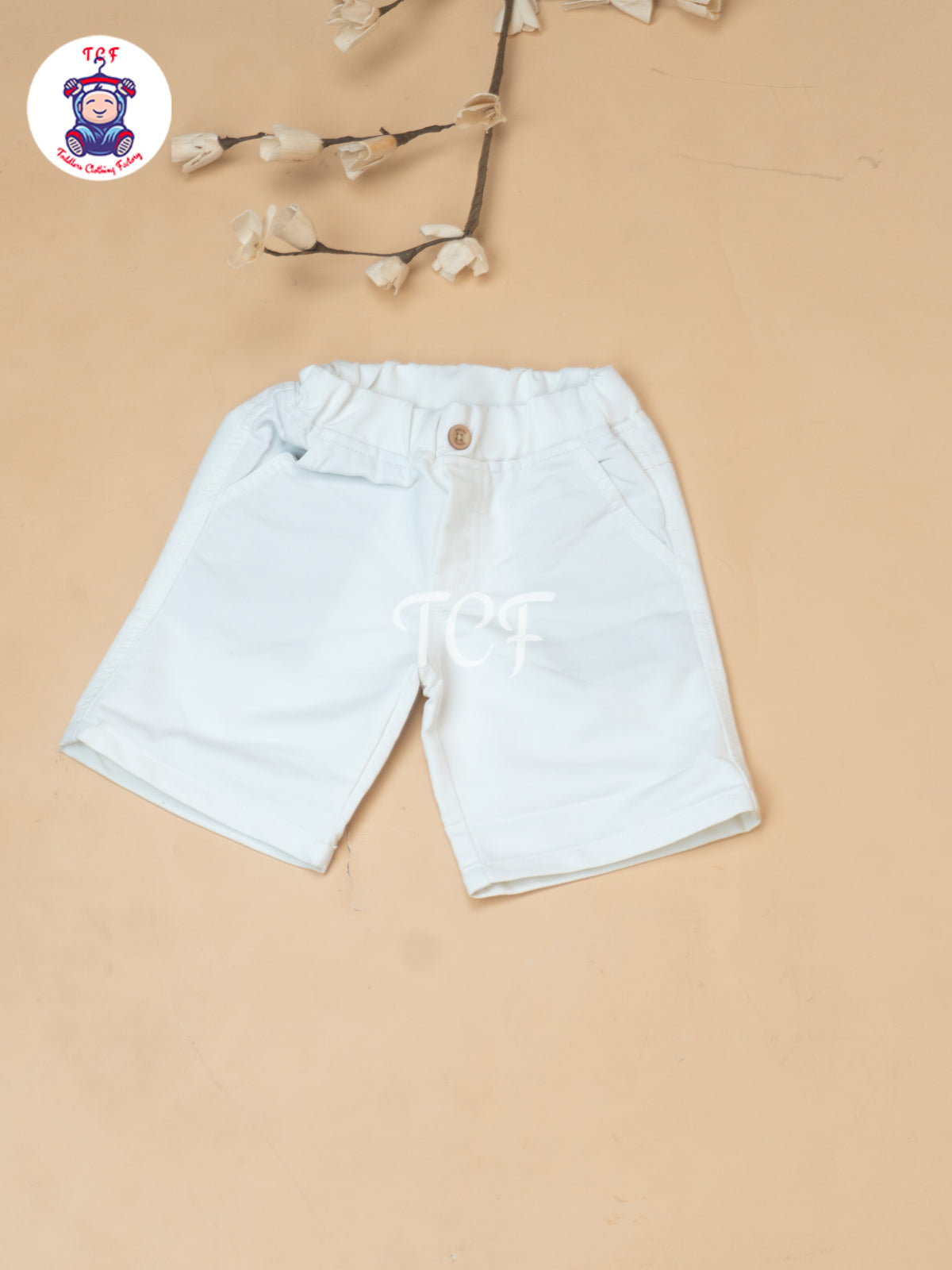 Peach - Boys Readymade Spread Collor Shirts & Shorts