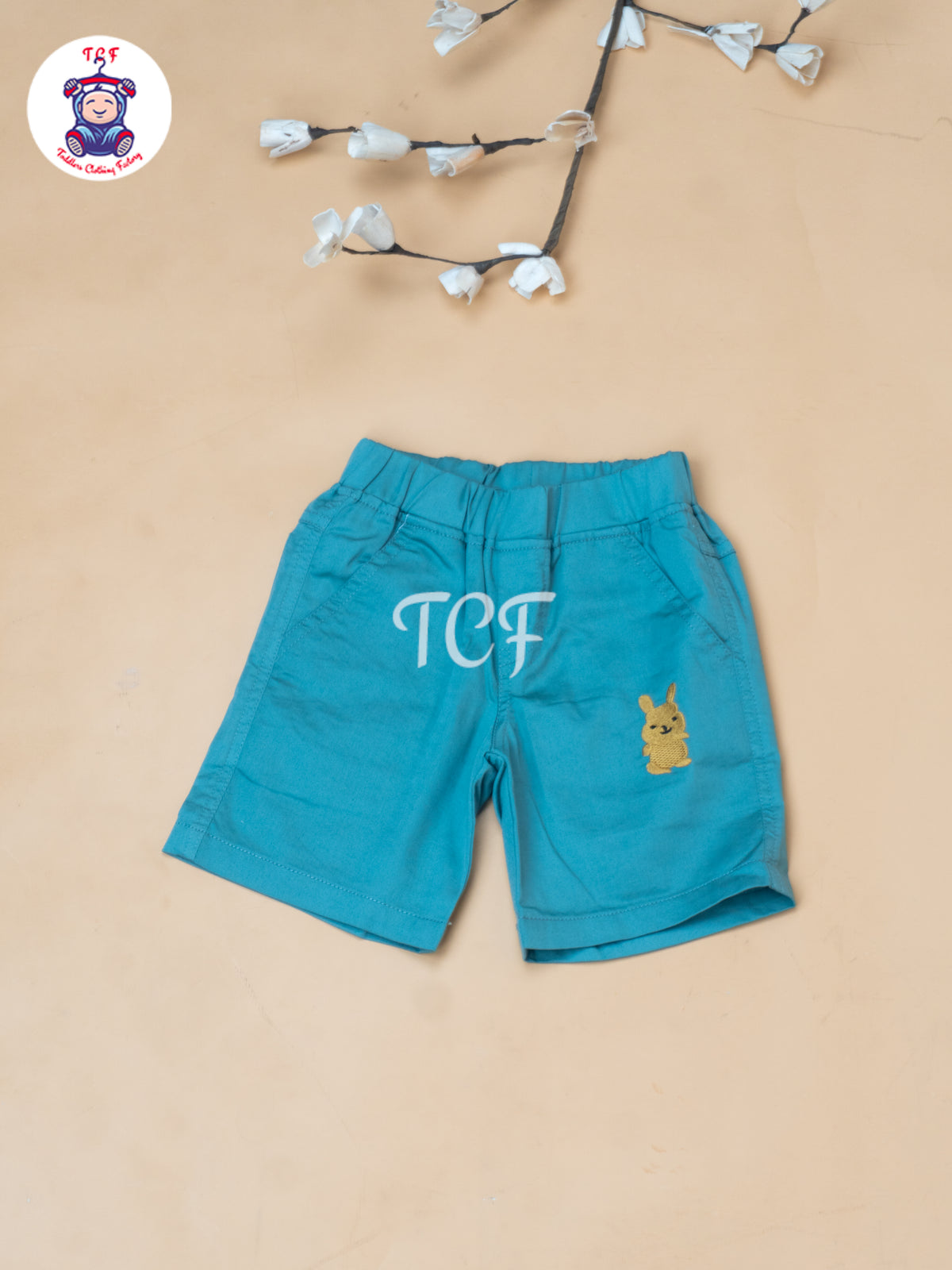 Sage Green - Boys Readymade Spread Collor Shirts & Shorts