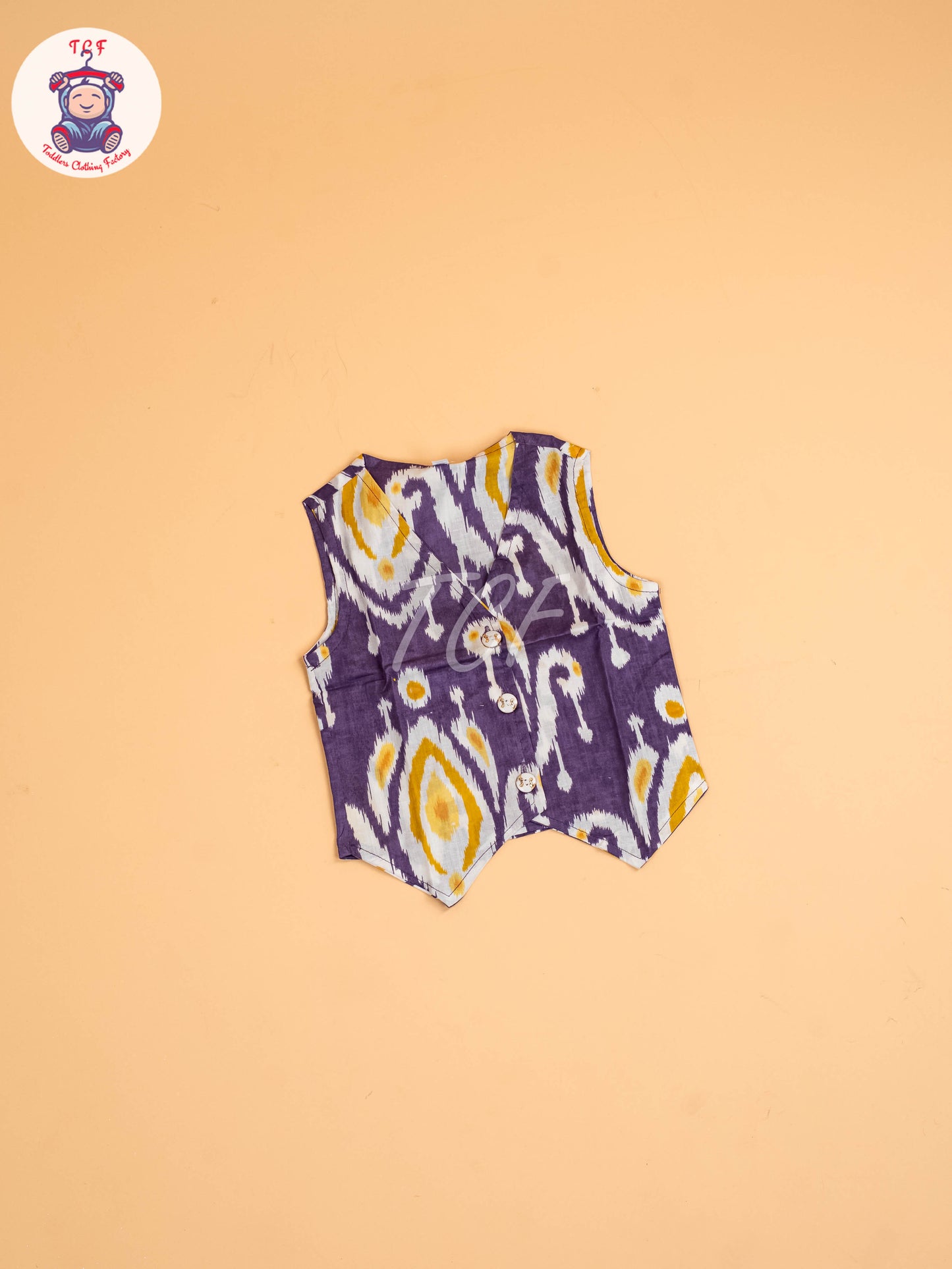Violet - Girls Ikat printed Co-ords Sets