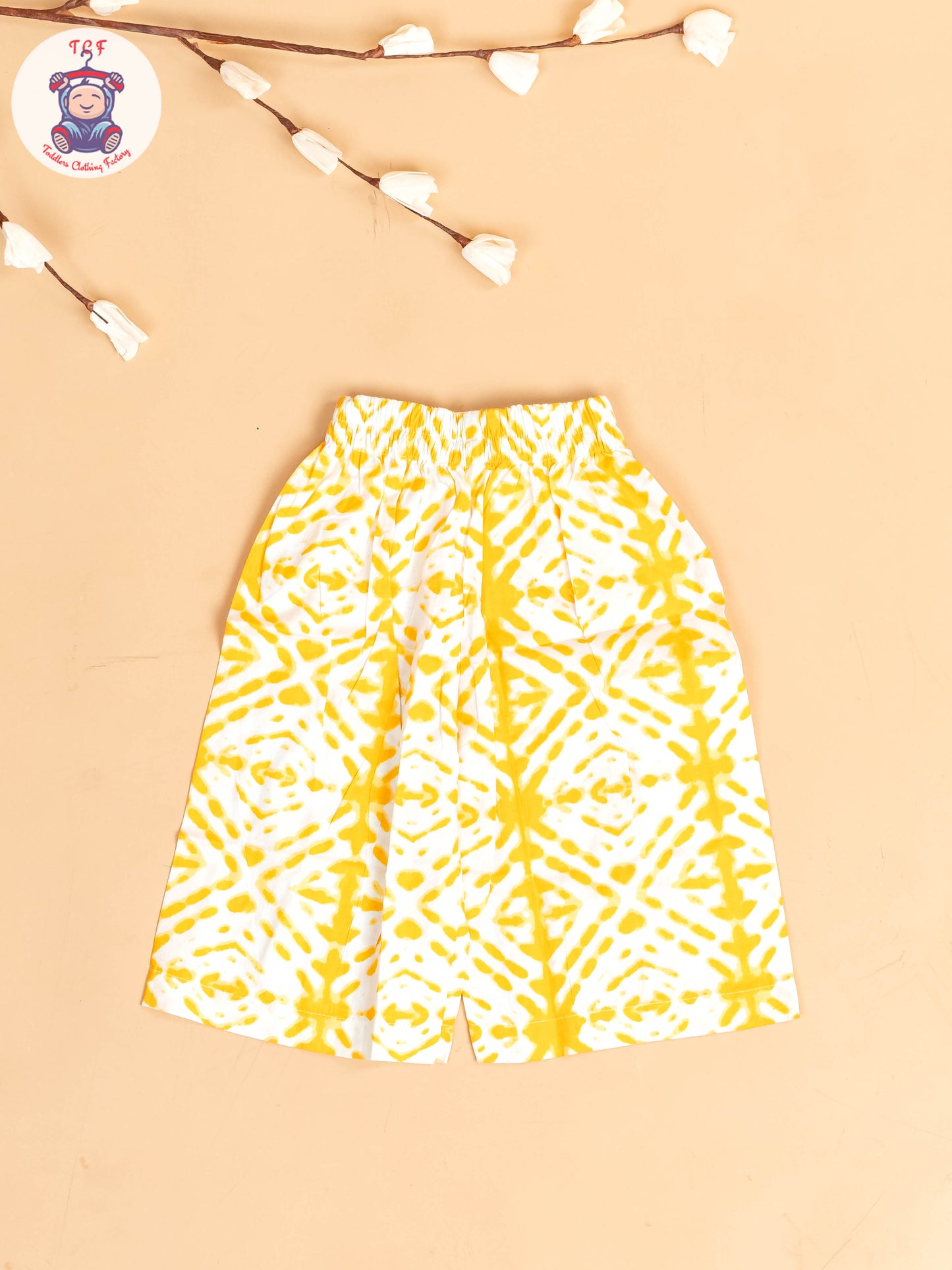 Yellow & White - Girls Co-ords Sets