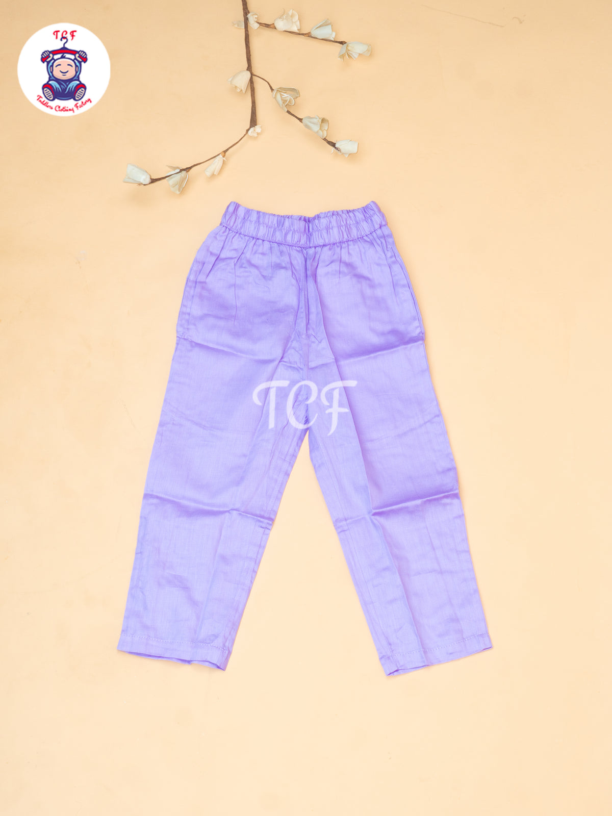 Lavender - Girls Mirror Embrodiery Co-ords Sets