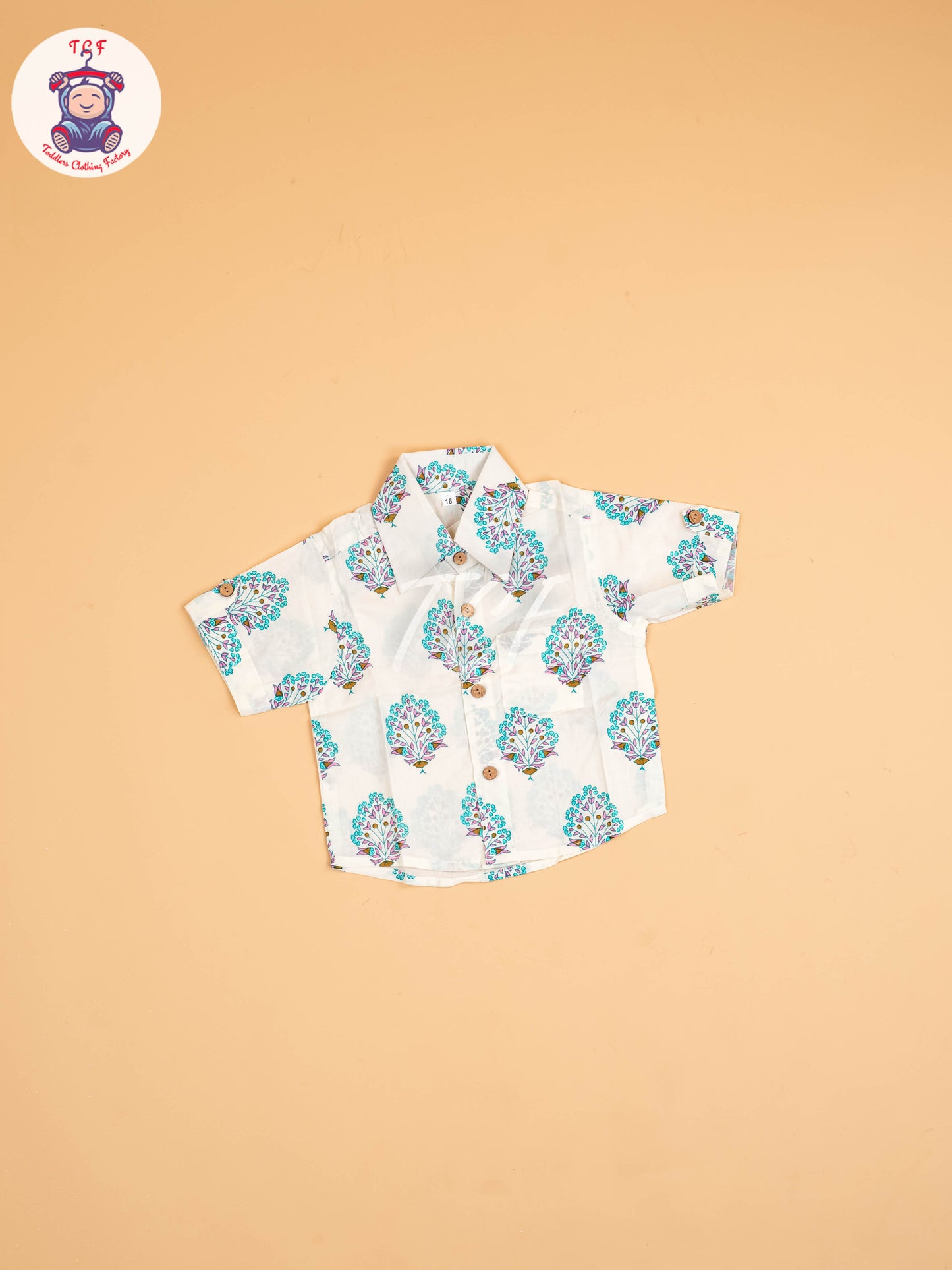 White - Boys Printed Readymade Shirts