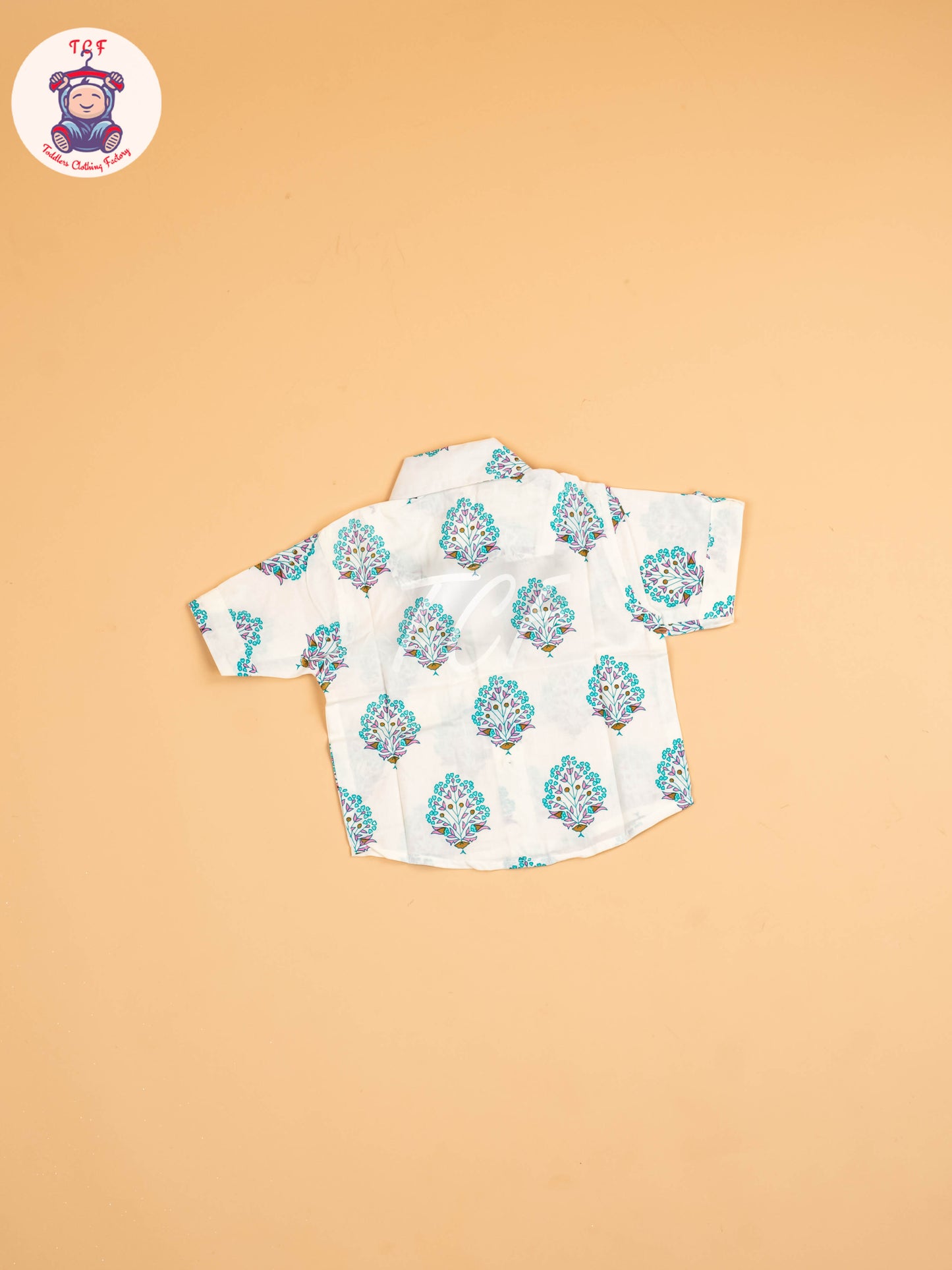 White - Boys Printed Readymade Shirts
