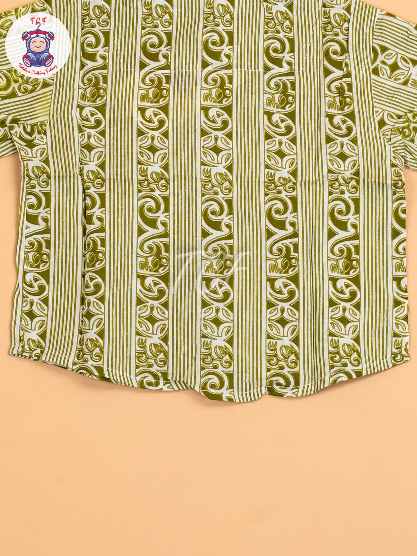 Green - Boys Printed Readymade Shirts