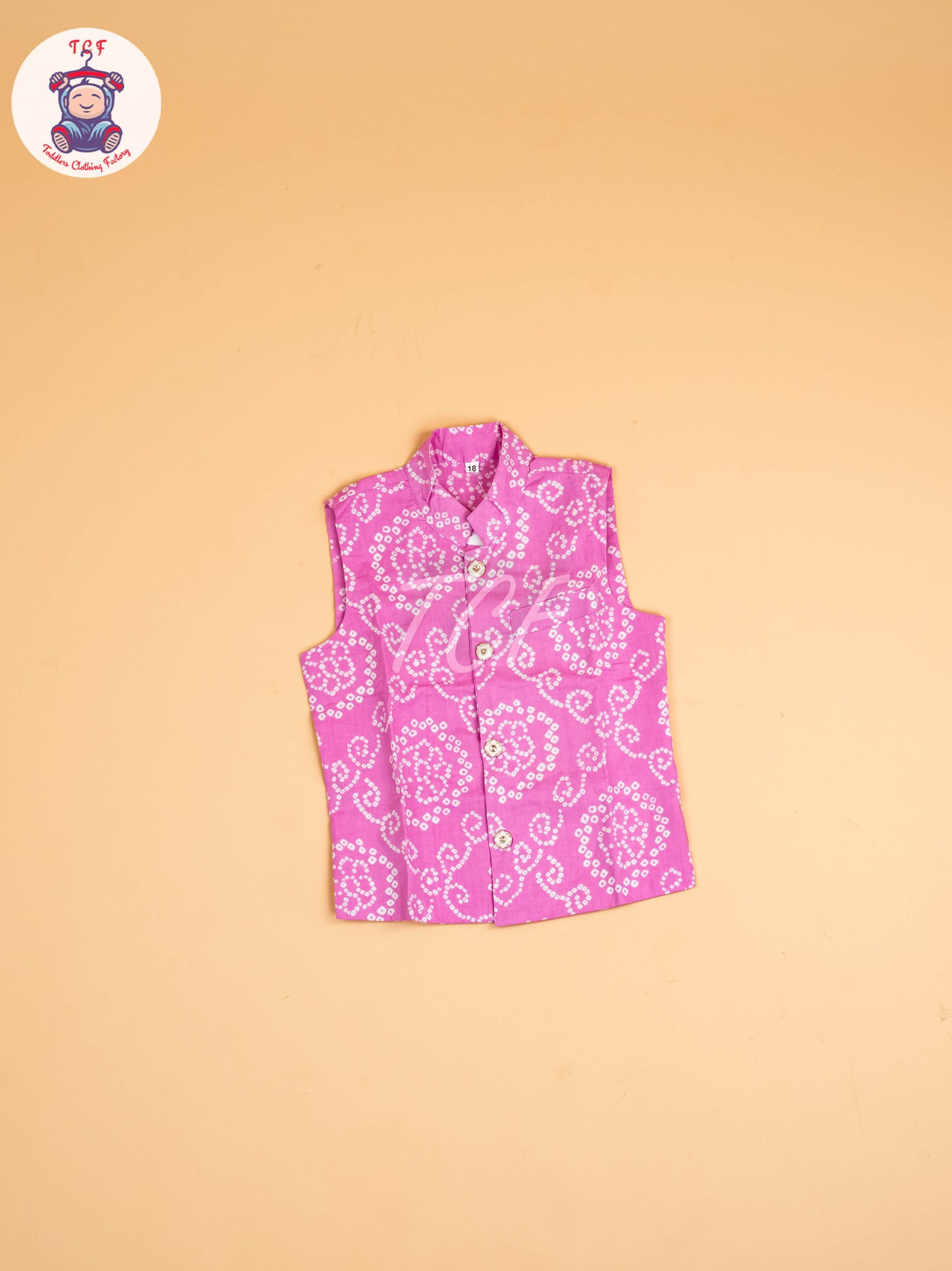 Pink - Boys Printed Kurta Sets