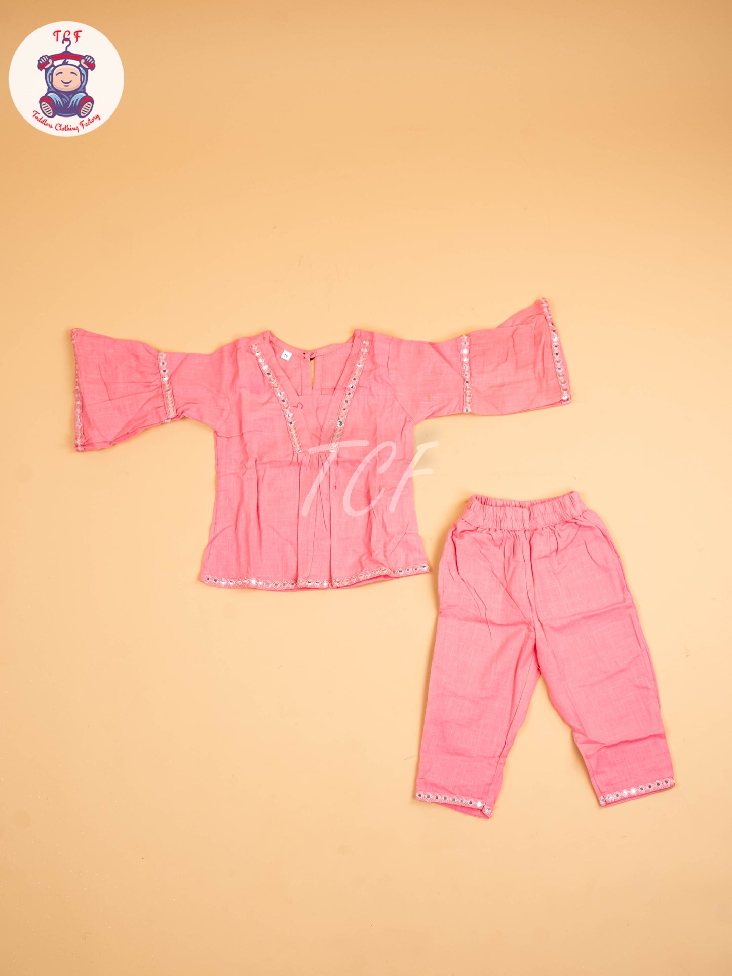 Peach - Girls Co-ords Sets