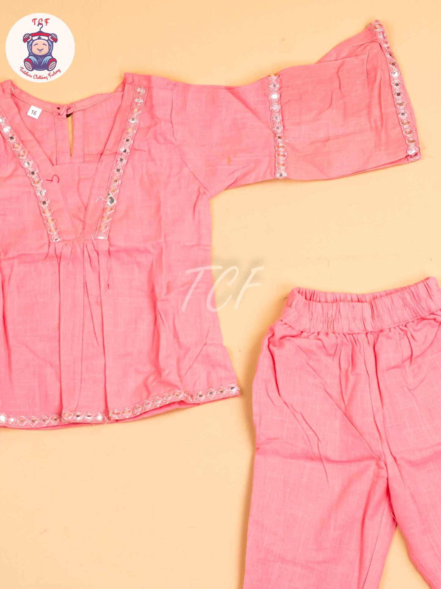 Peach - Girls Co-ords Sets