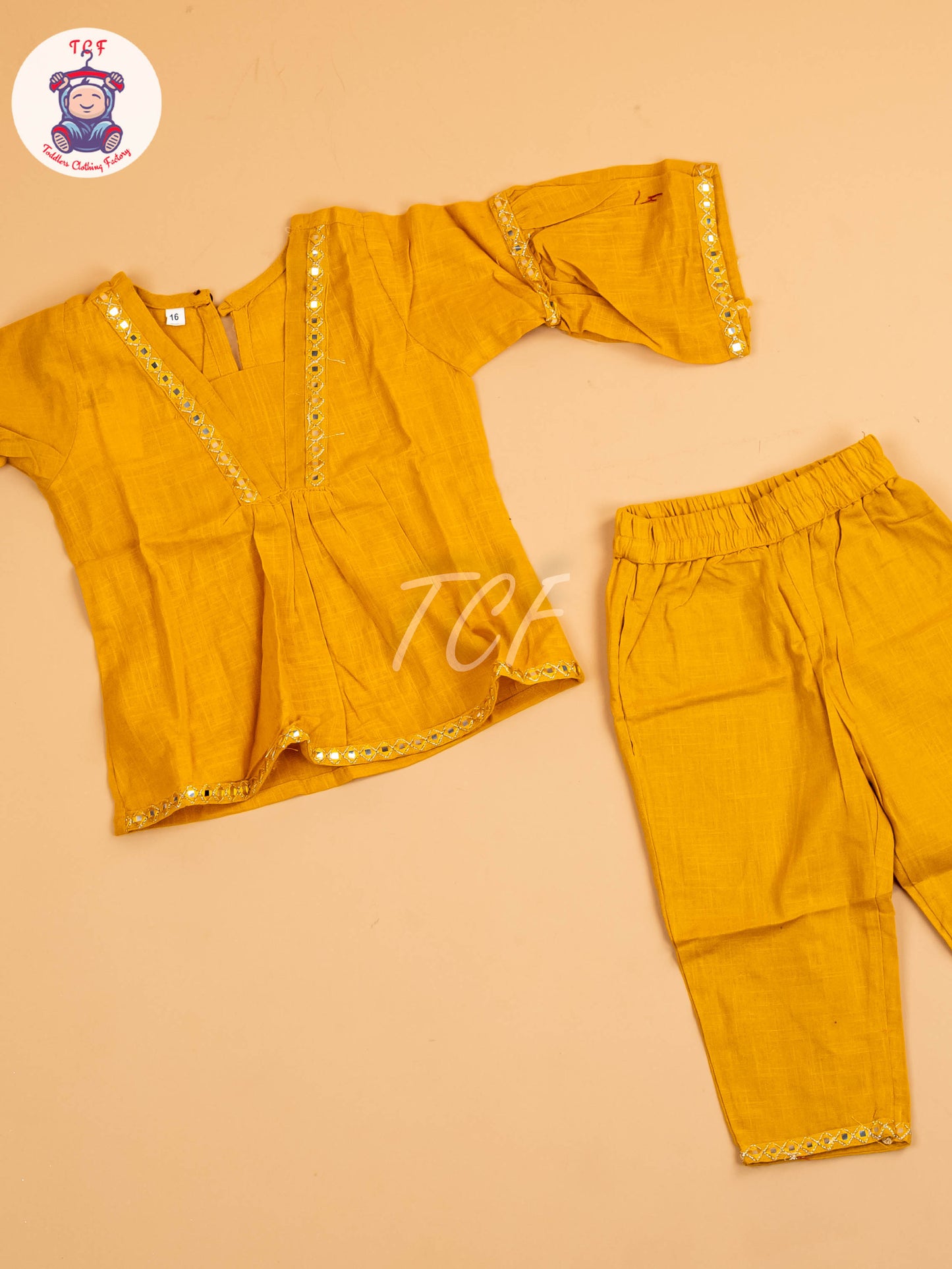 Yellow - Girls Co-ords Sets