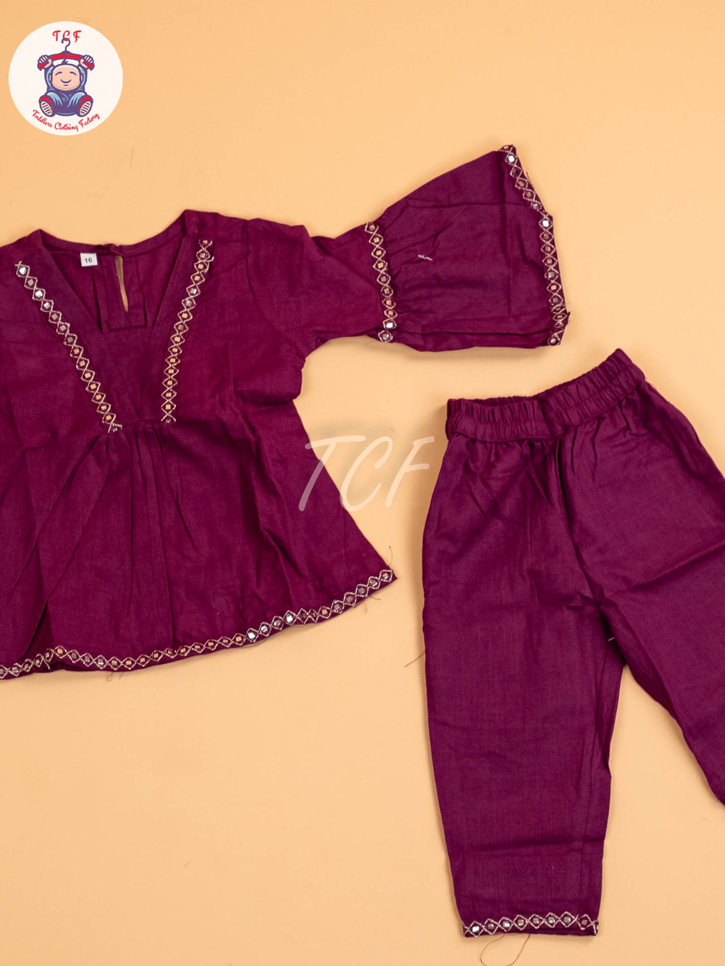 Purple - Girls Co-ords Sets