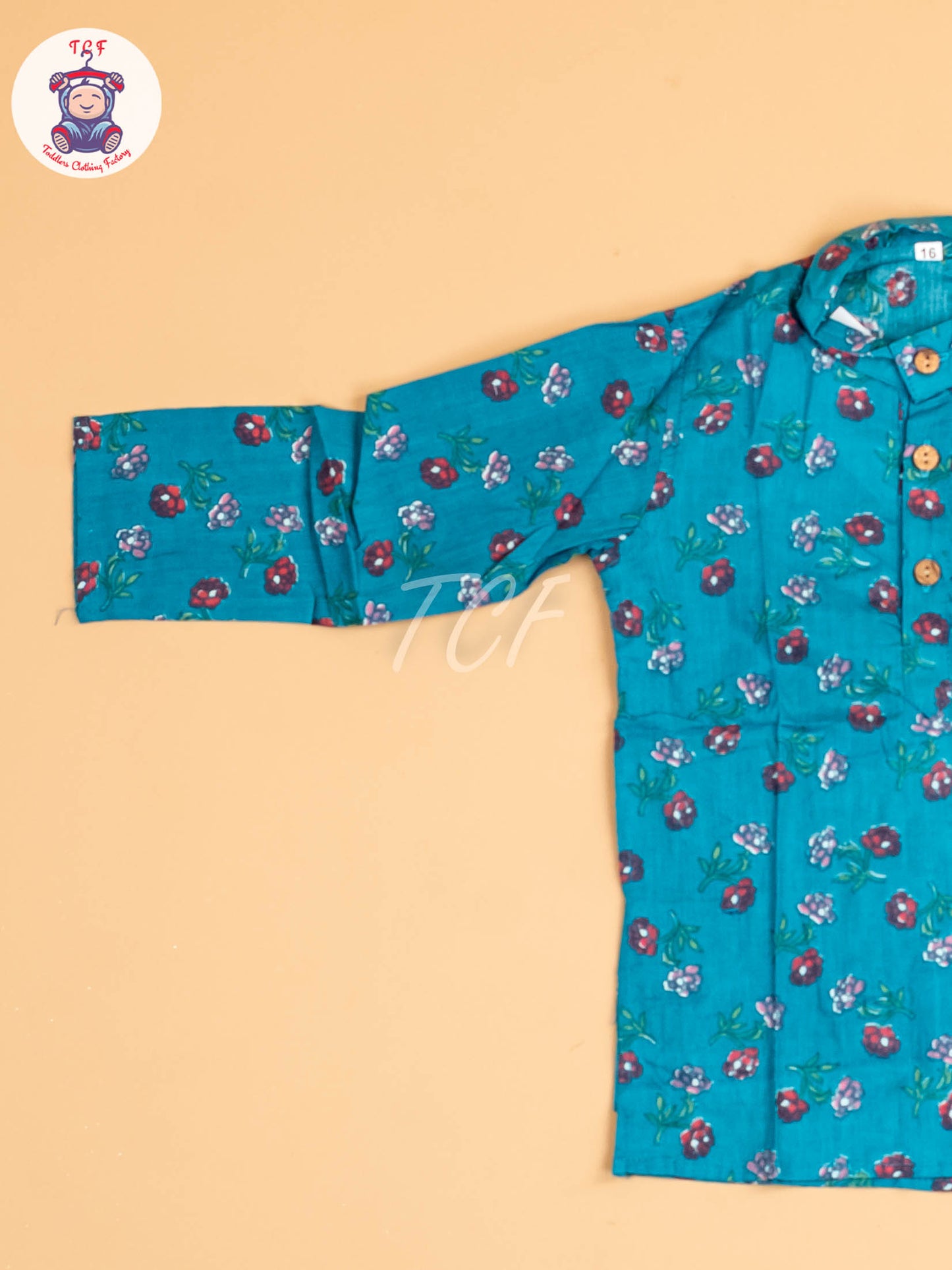 Blue - Boys Printed Kurta With Pant