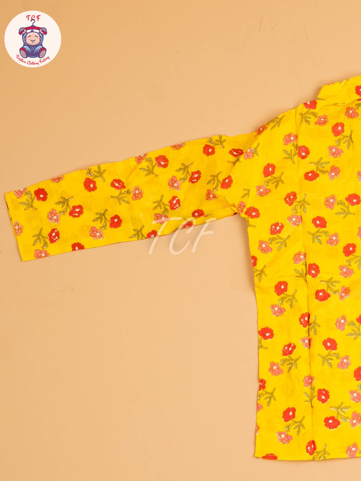Yellow - Boys Printed Kurta With Pant