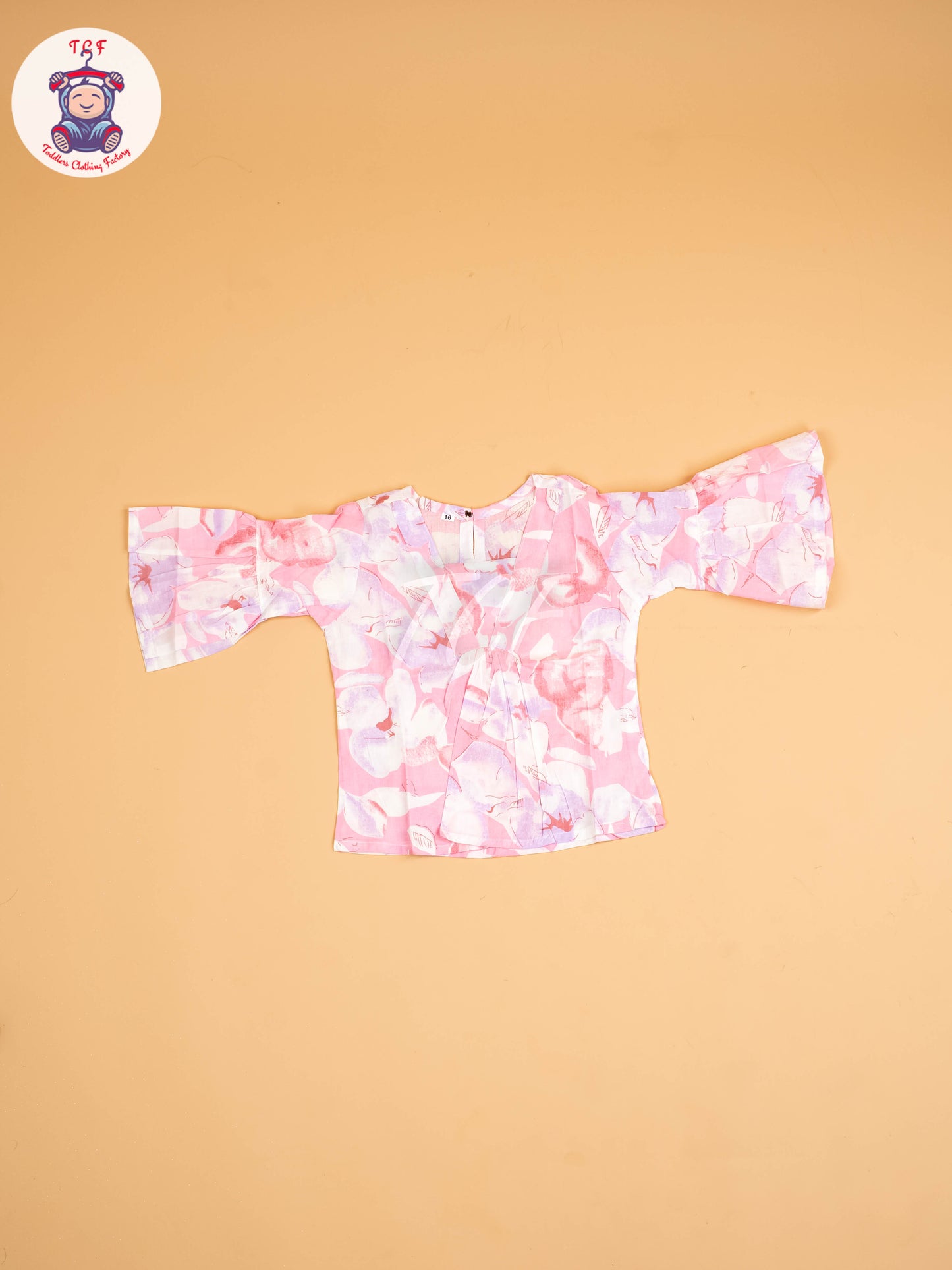 Baby Pink - Girls Floral printed Co-ords Sets
