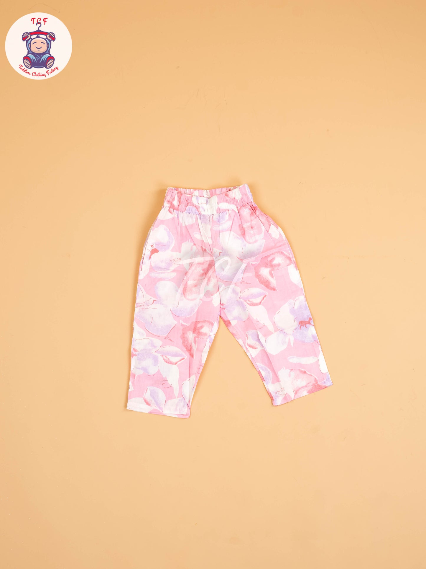 Baby Pink - Girls Floral printed Co-ords Sets
