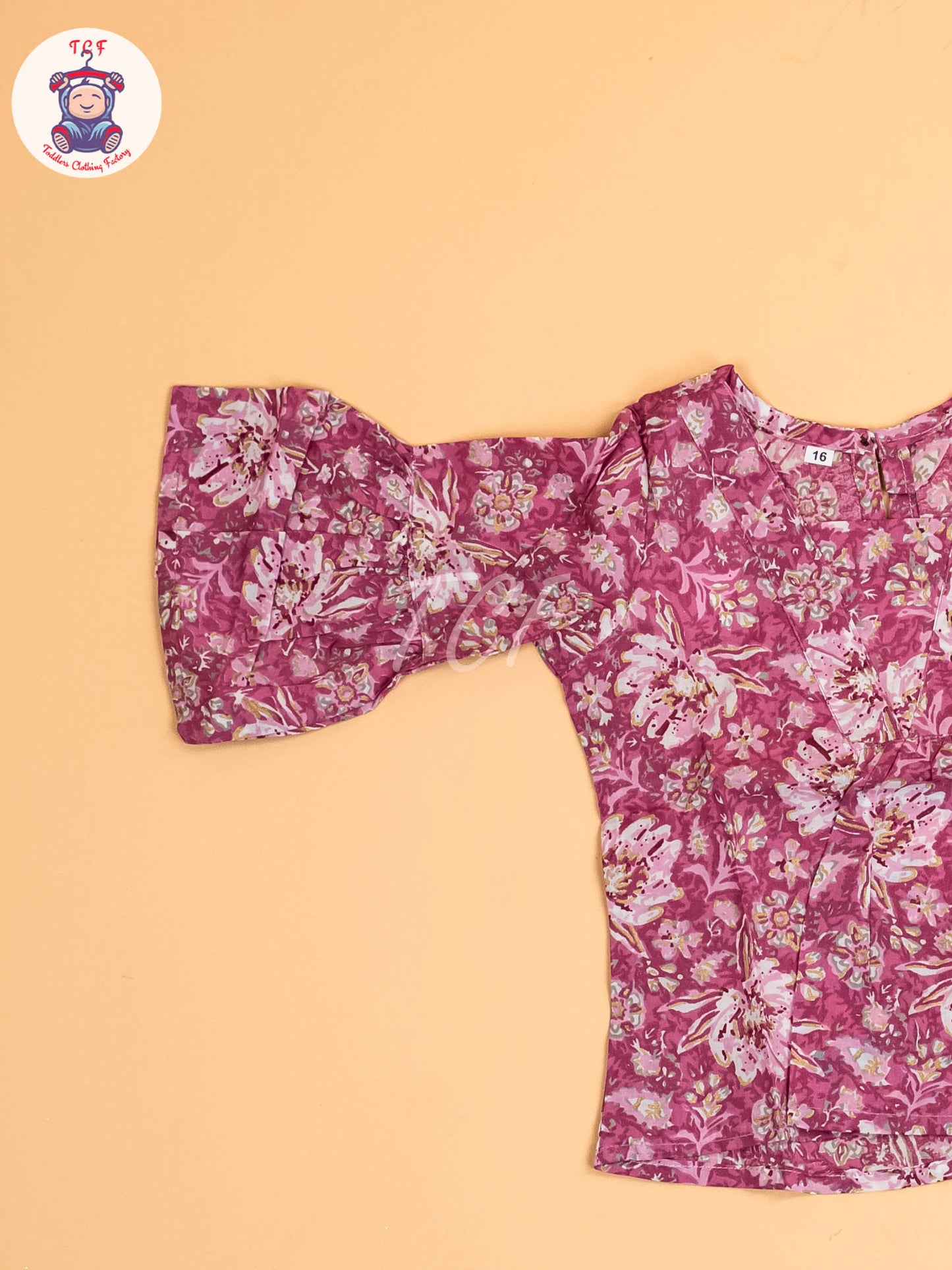 Lavender - Girls Floral printed Co-ords Sets