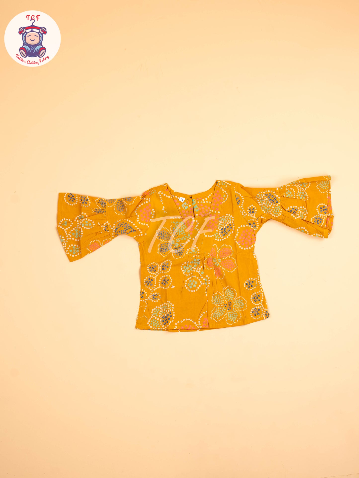 Yellow - Girls Floral printed Co-ords Sets