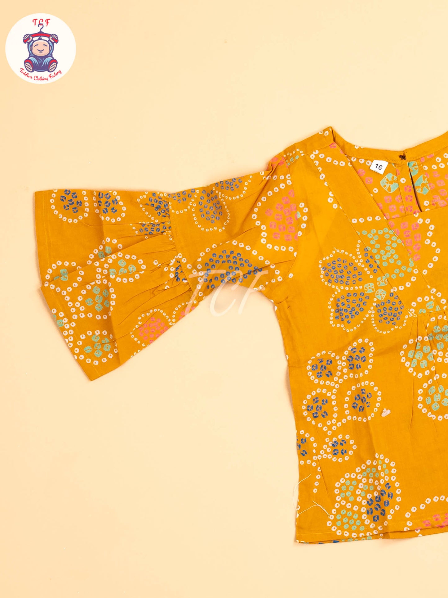 Yellow - Girls Floral printed Co-ords Sets